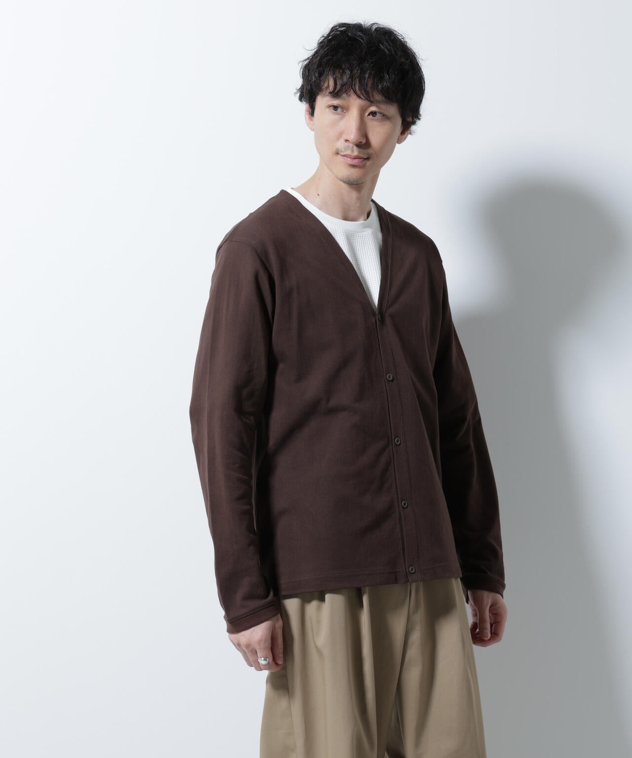 エアパッセージ ジャージーカーディガン