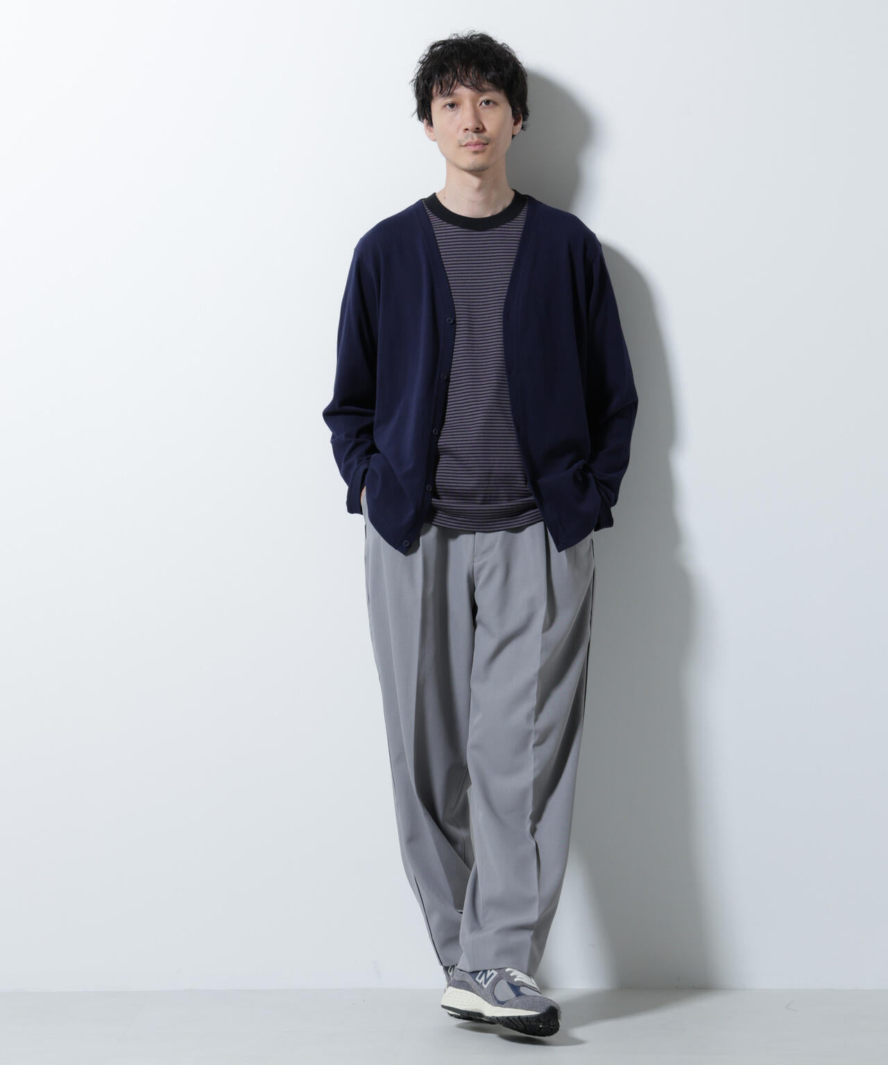 エアパッセージ ジャージーカーディガン