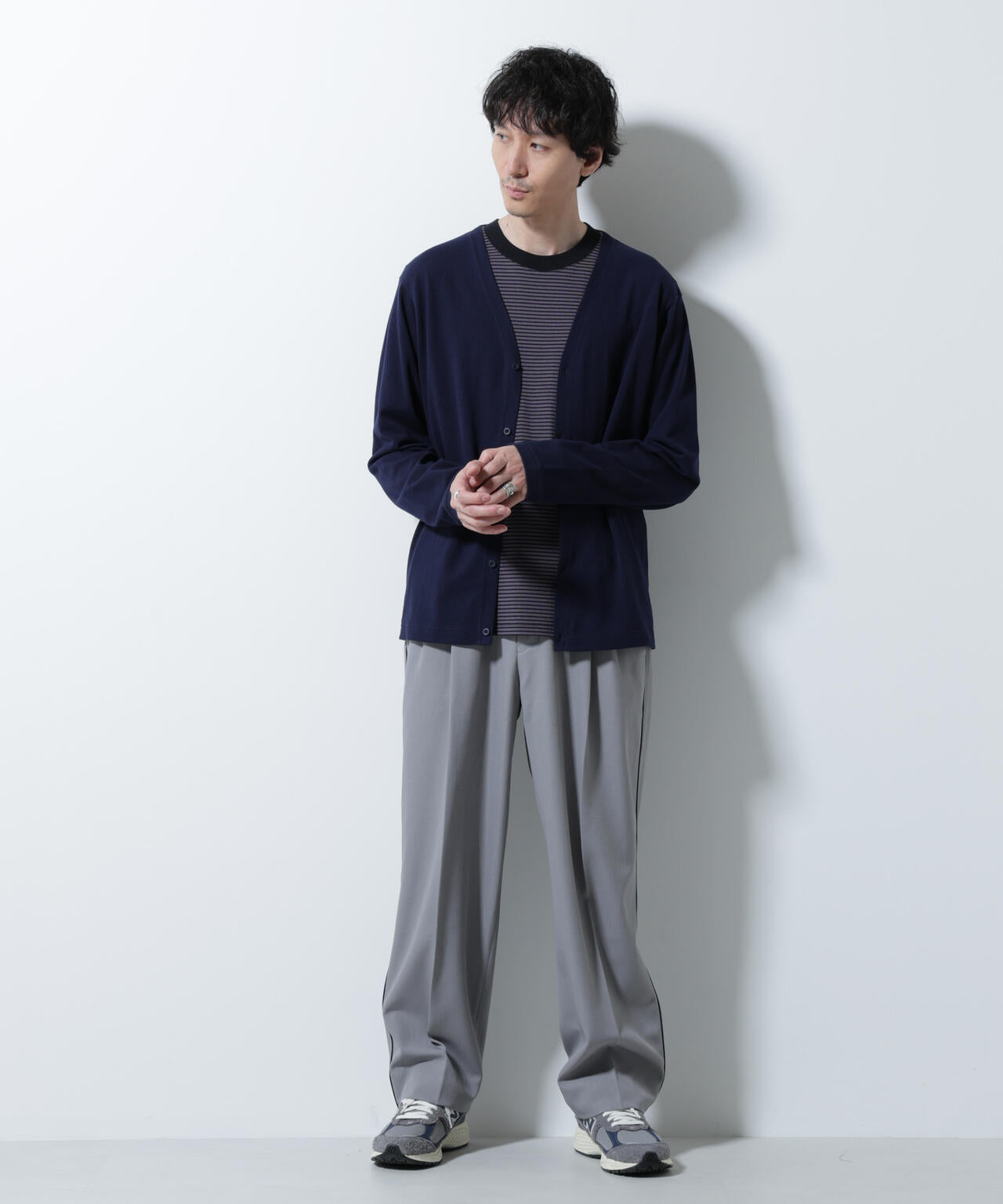 エアパッセージ ジャージーカーディガン
