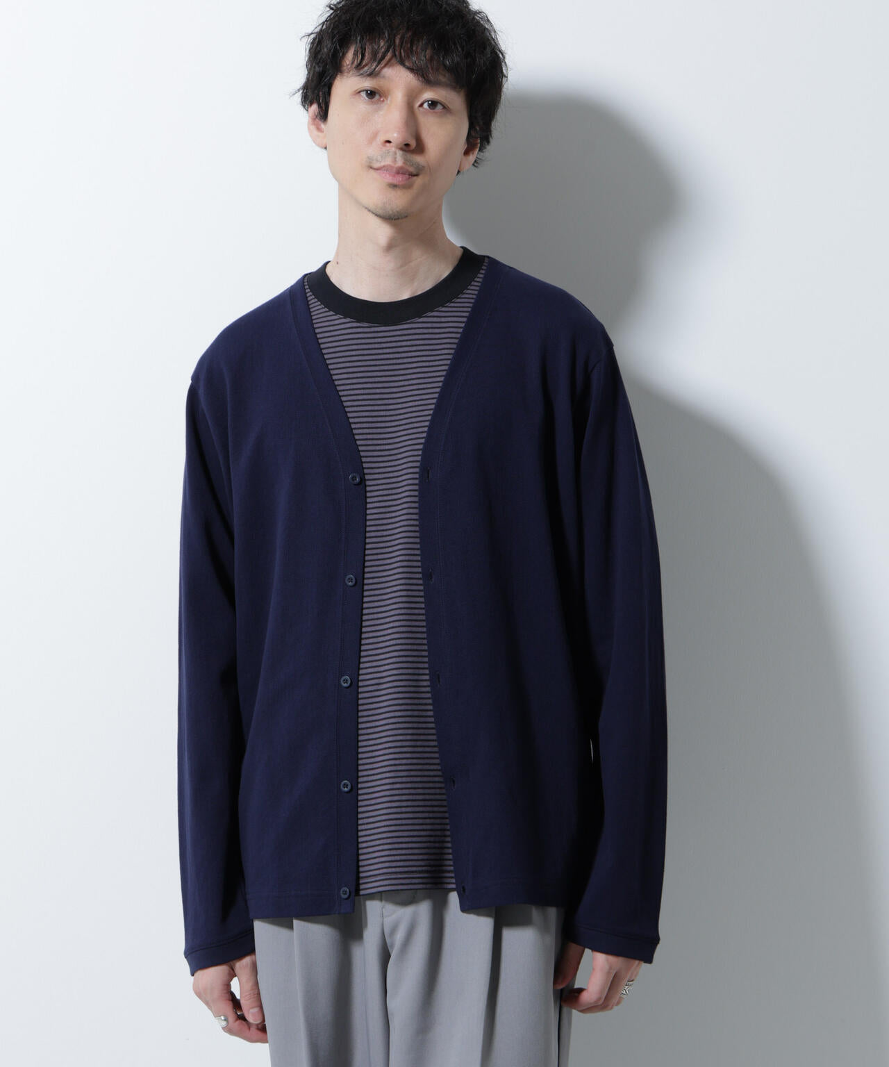 エアパッセージ ジャージーカーディガン