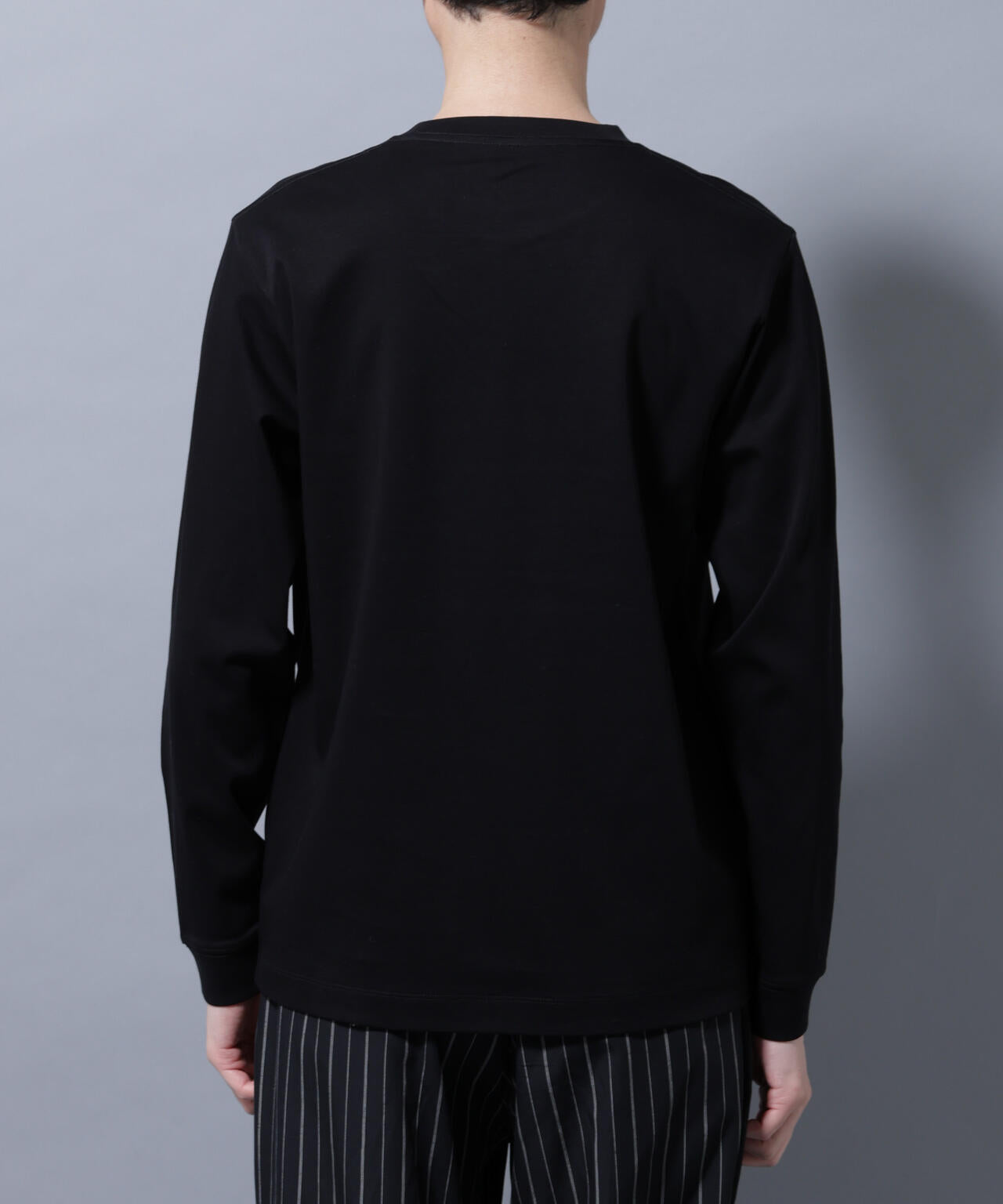アンチスメルクルーネックTシャツ 長袖