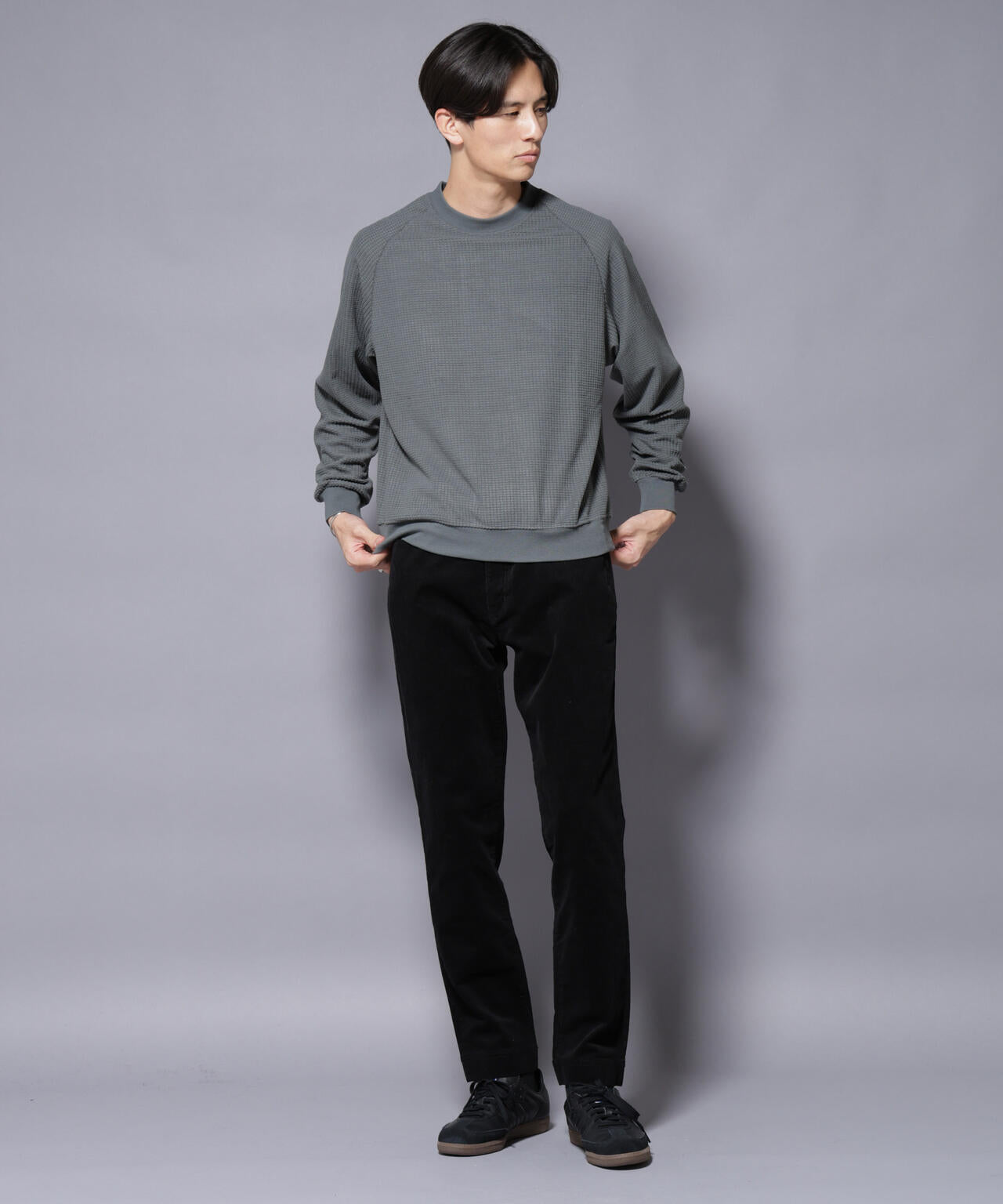 ストレッチコーデユロイ5Pパンツ