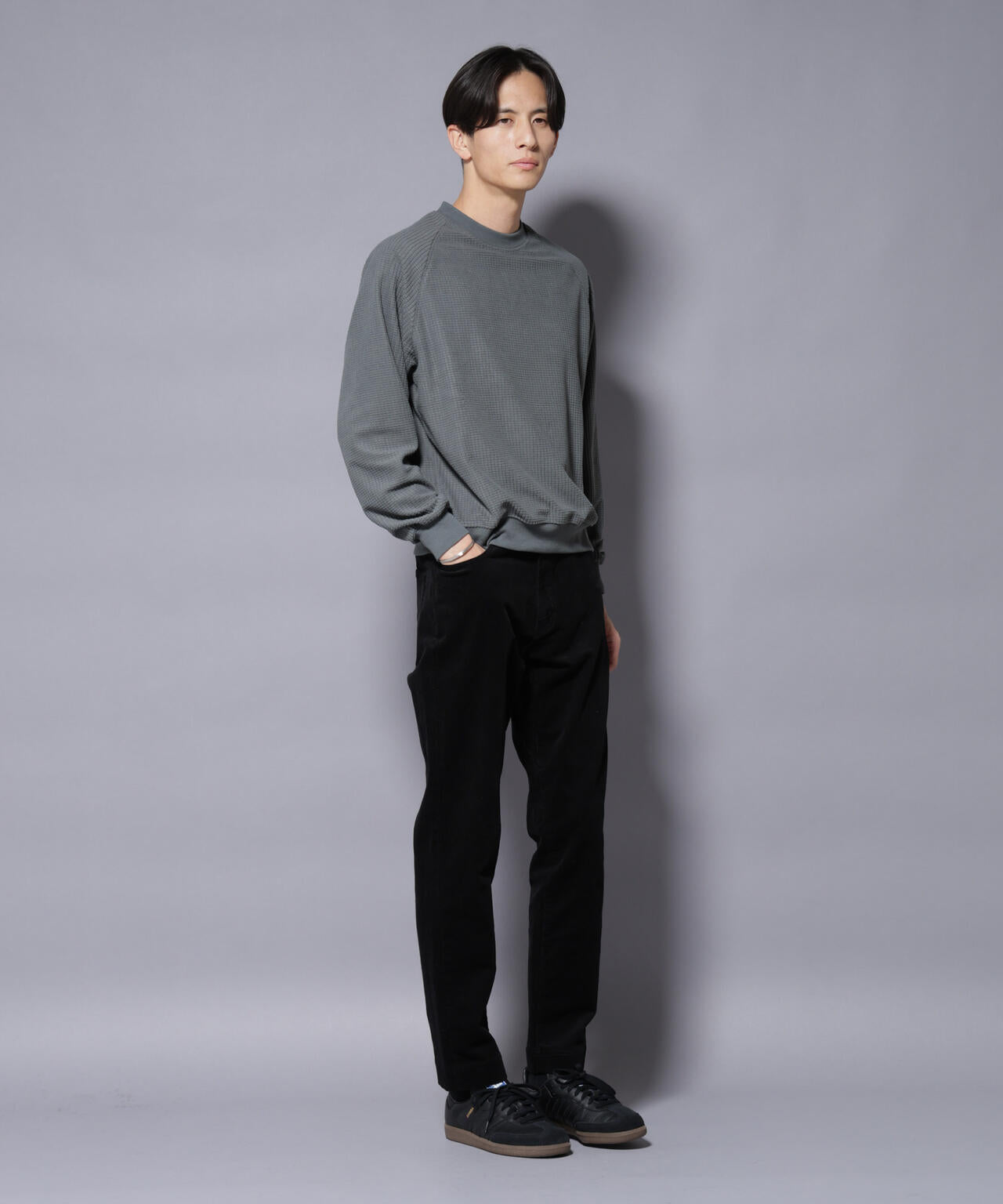 ストレッチコーデユロイ5Pパンツ