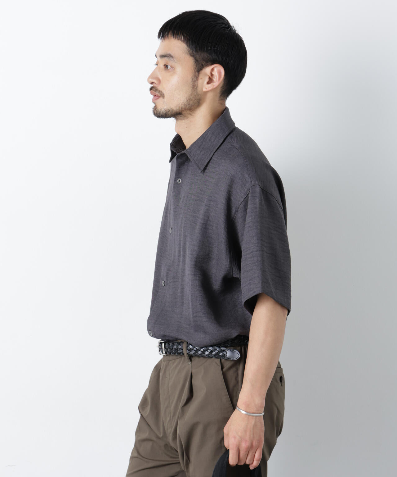 NORMANBROS別注 ワッシャーシャツ半袖