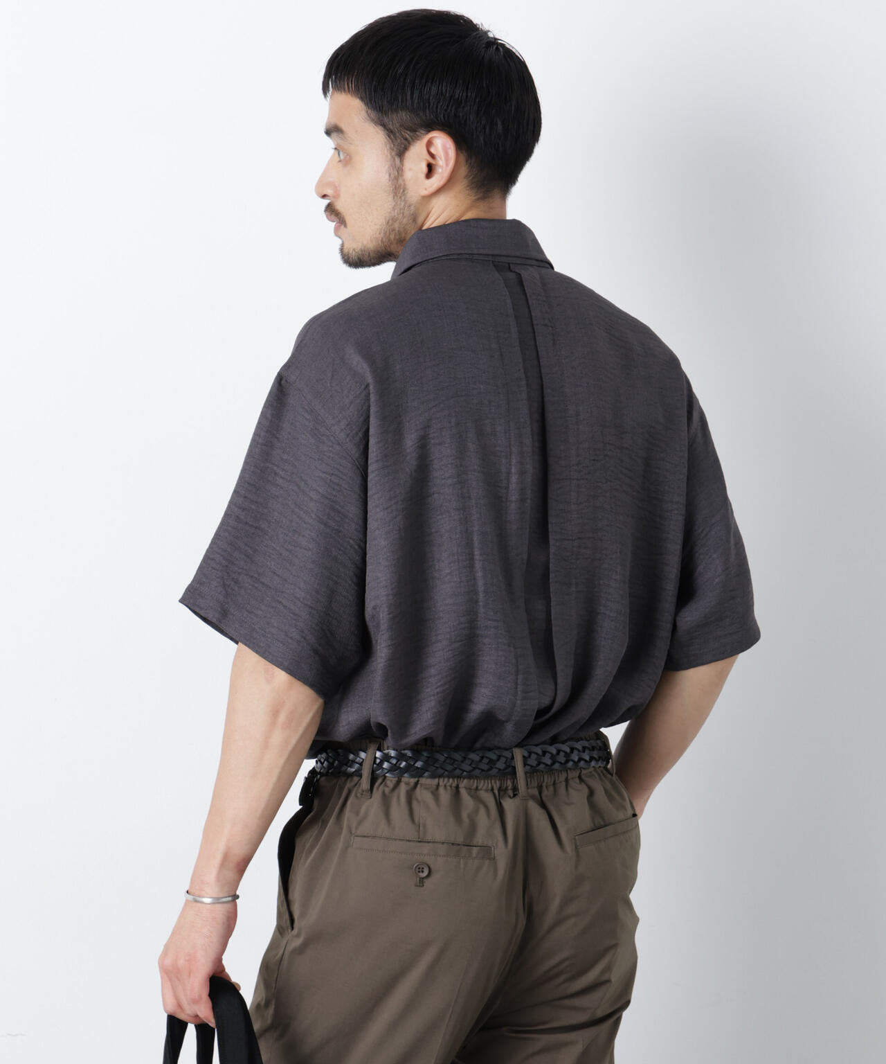 NORMANBROS別注 ワッシャーシャツ半袖