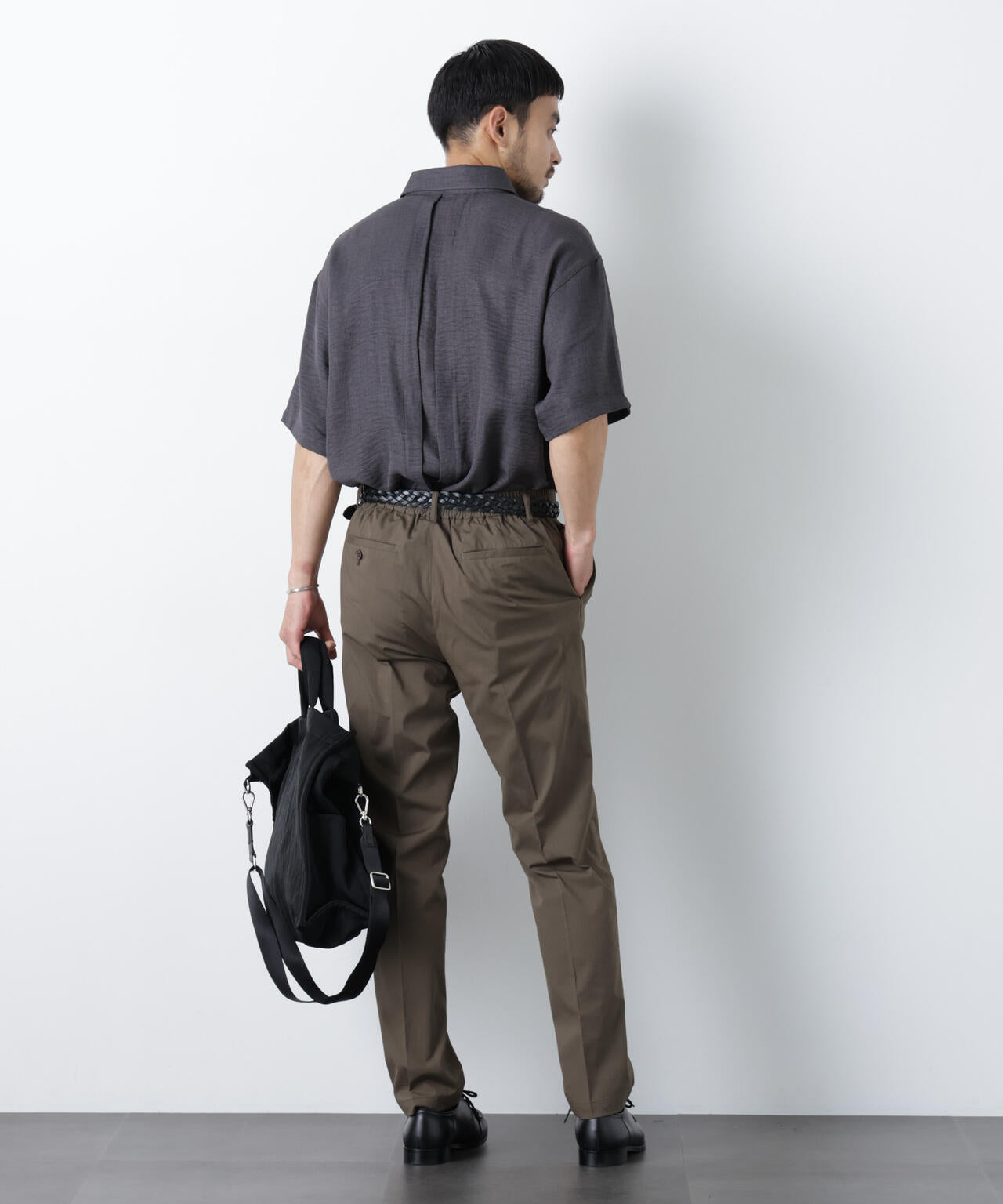 NORMANBROS別注 ワッシャーシャツ半袖