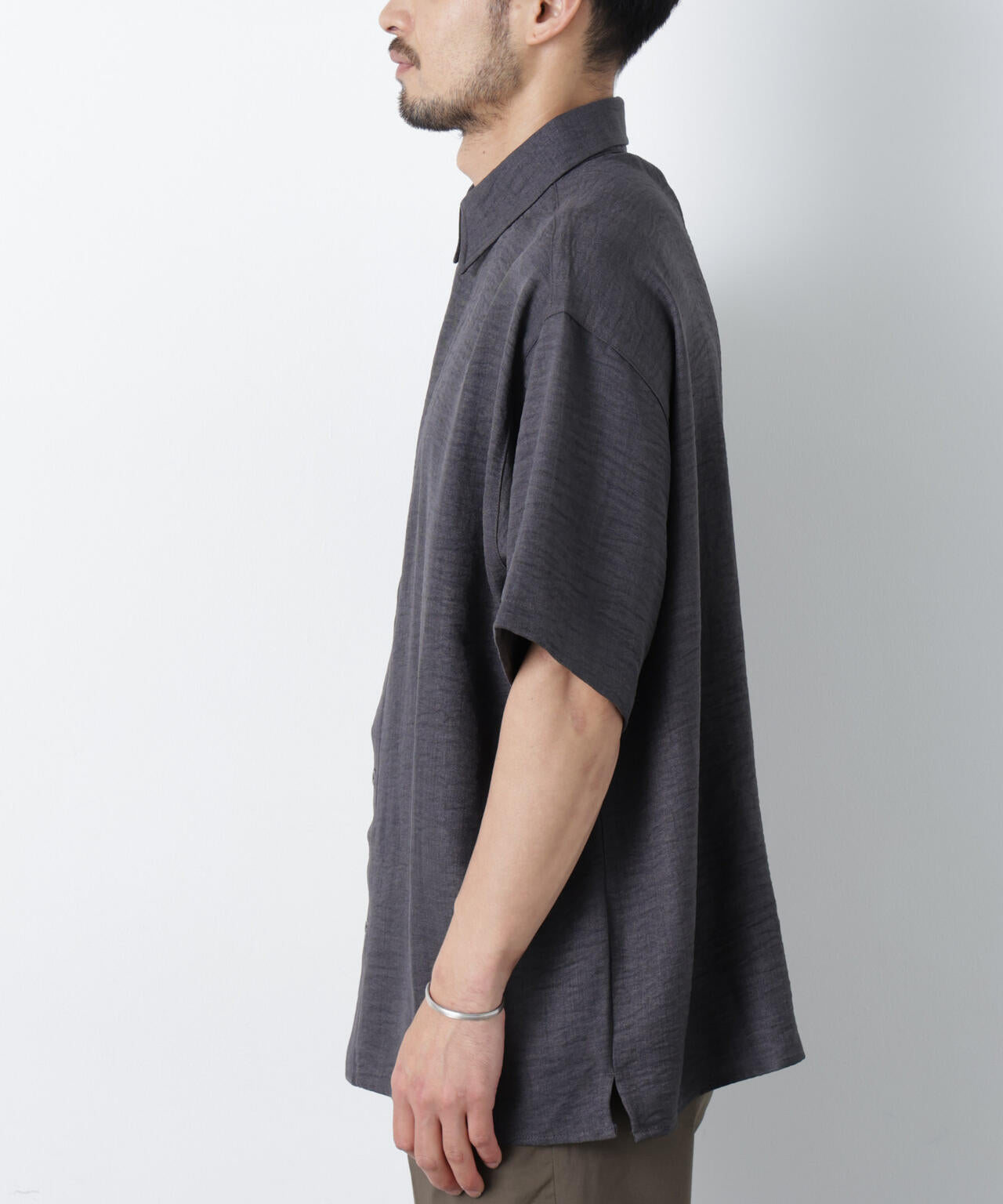 NORMANBROS別注 ワッシャーシャツ半袖