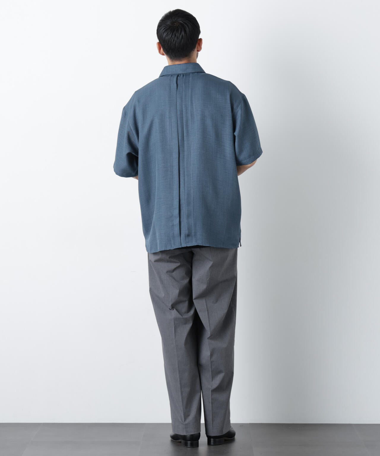 NORMANBROS別注 ワッシャーシャツ半袖