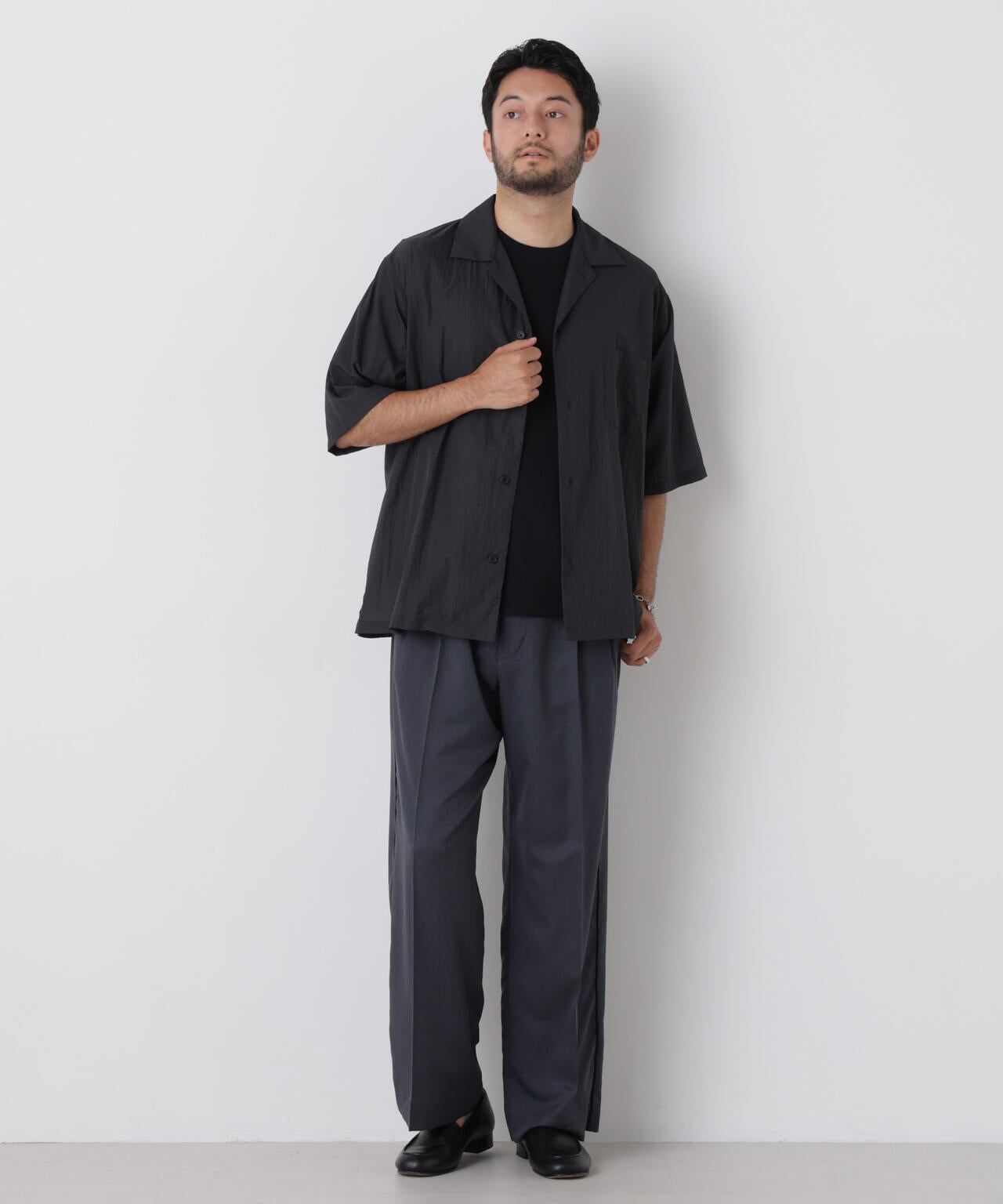 HRAFTeX(R)スクウェアシャツ 半袖