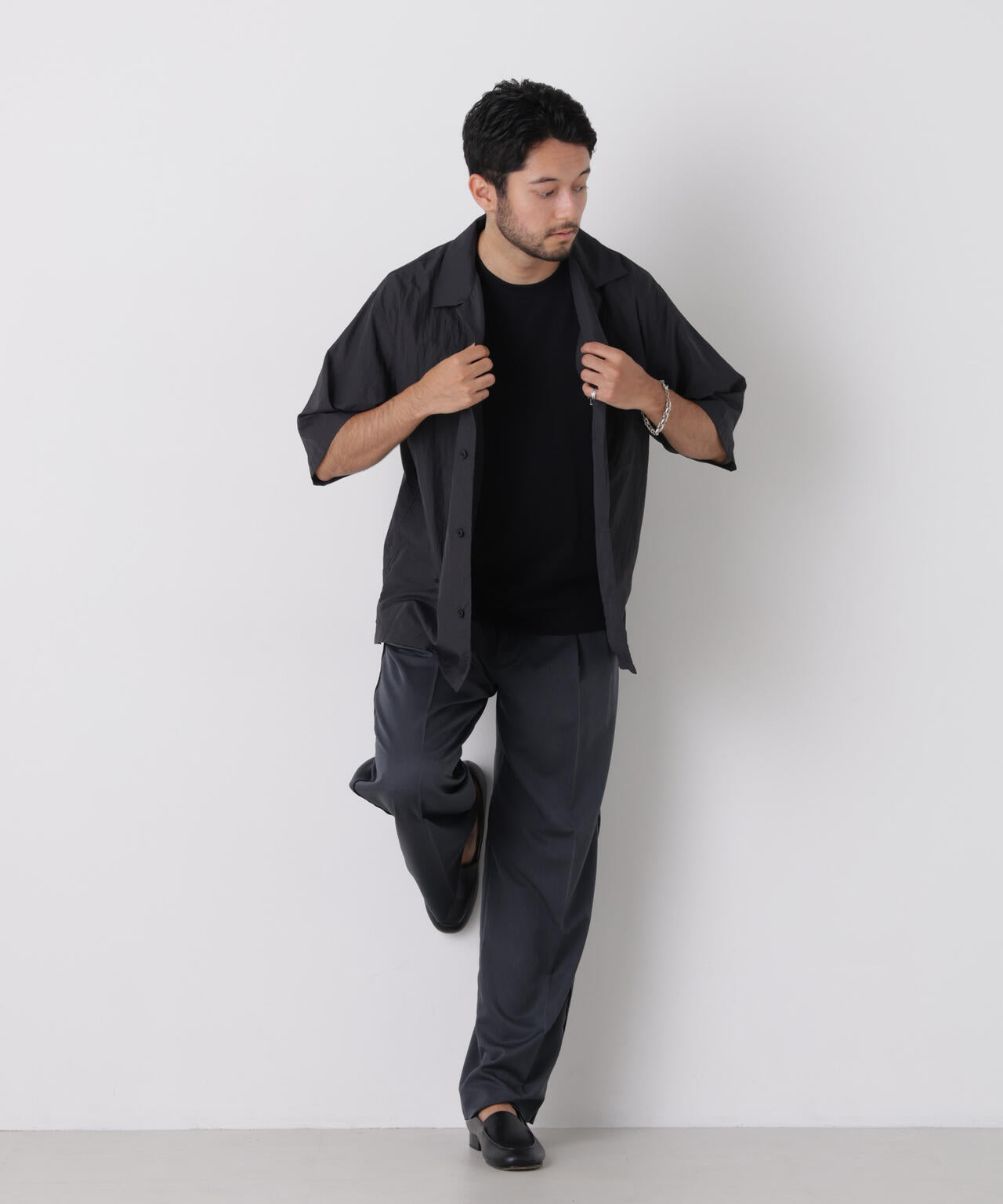 HRAFTeX(R)スクウェアシャツ 半袖