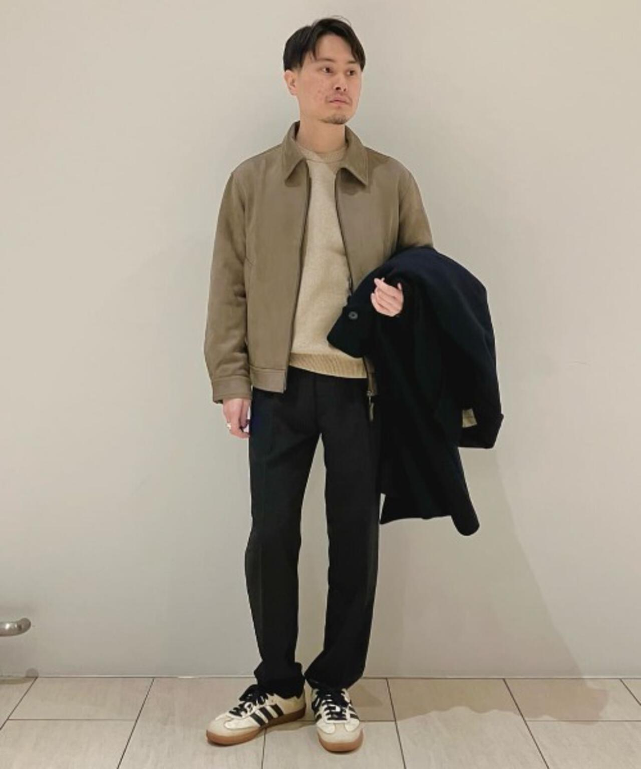 ウォッシャブル ダブルフェイスニット