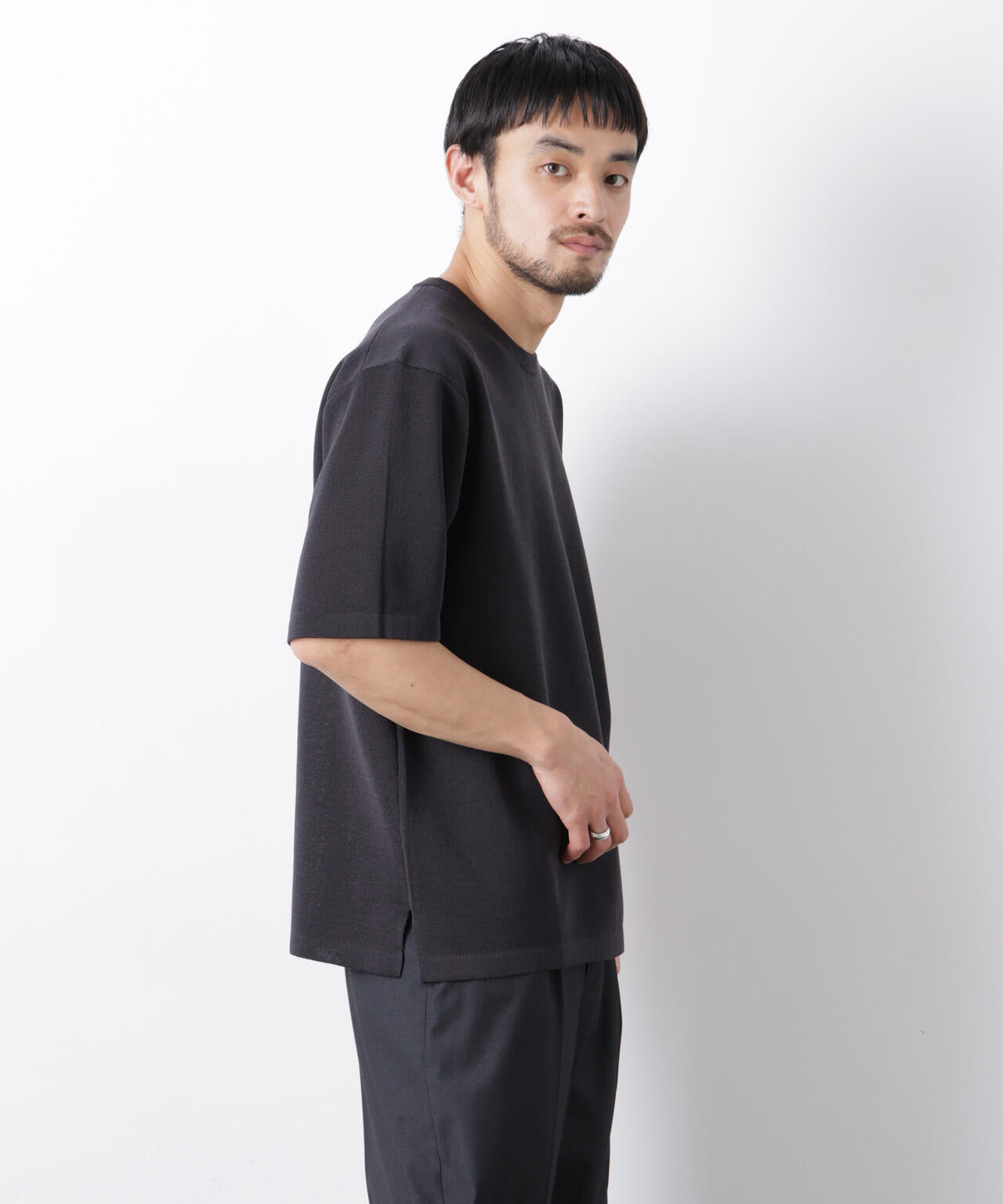 12ゲージドライニットTシャツ 半袖