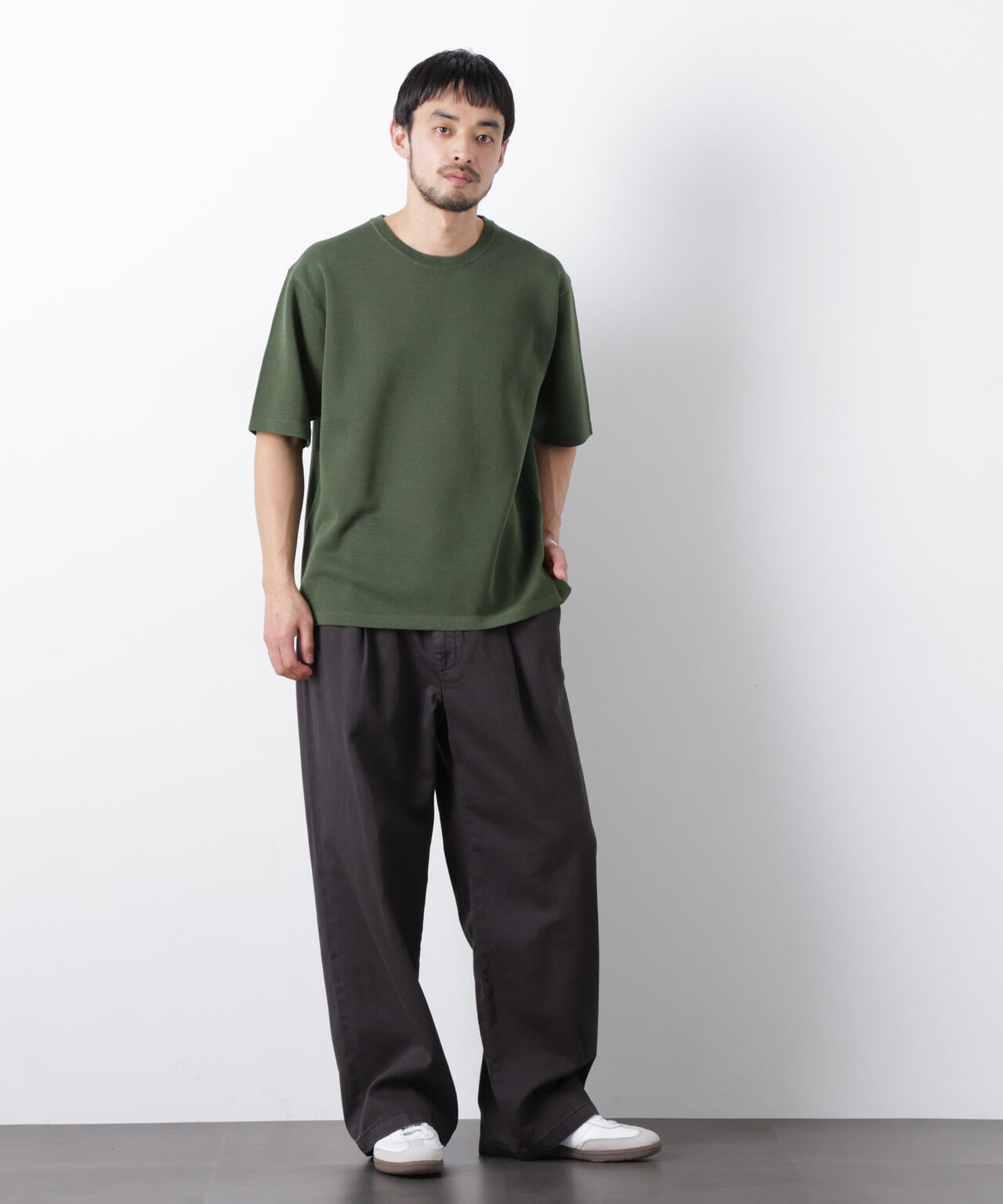 12ゲージドライニットTシャツ 半袖