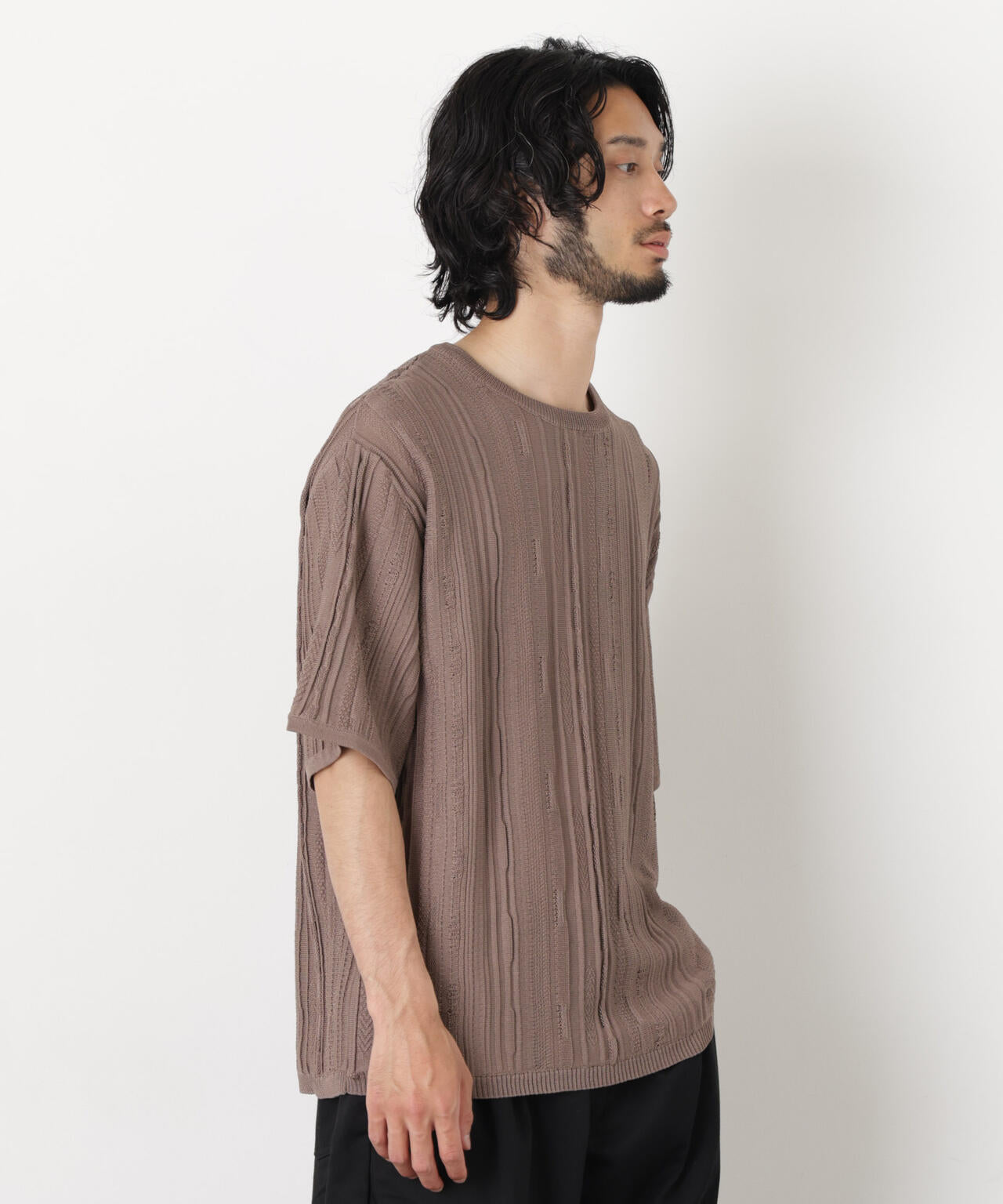 181cm　B:75 W:73 H:90 着用サイズ：L