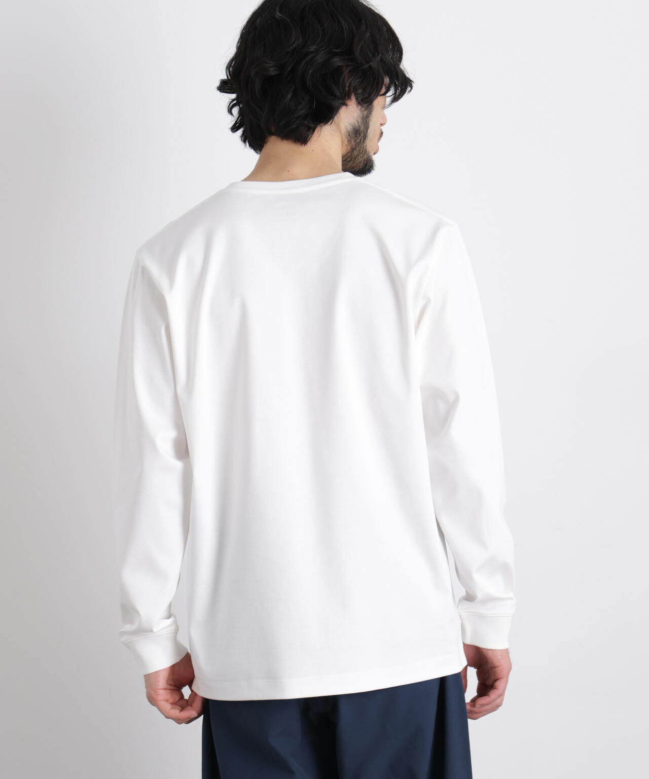 アンチスメルVネックTシャツ 長袖