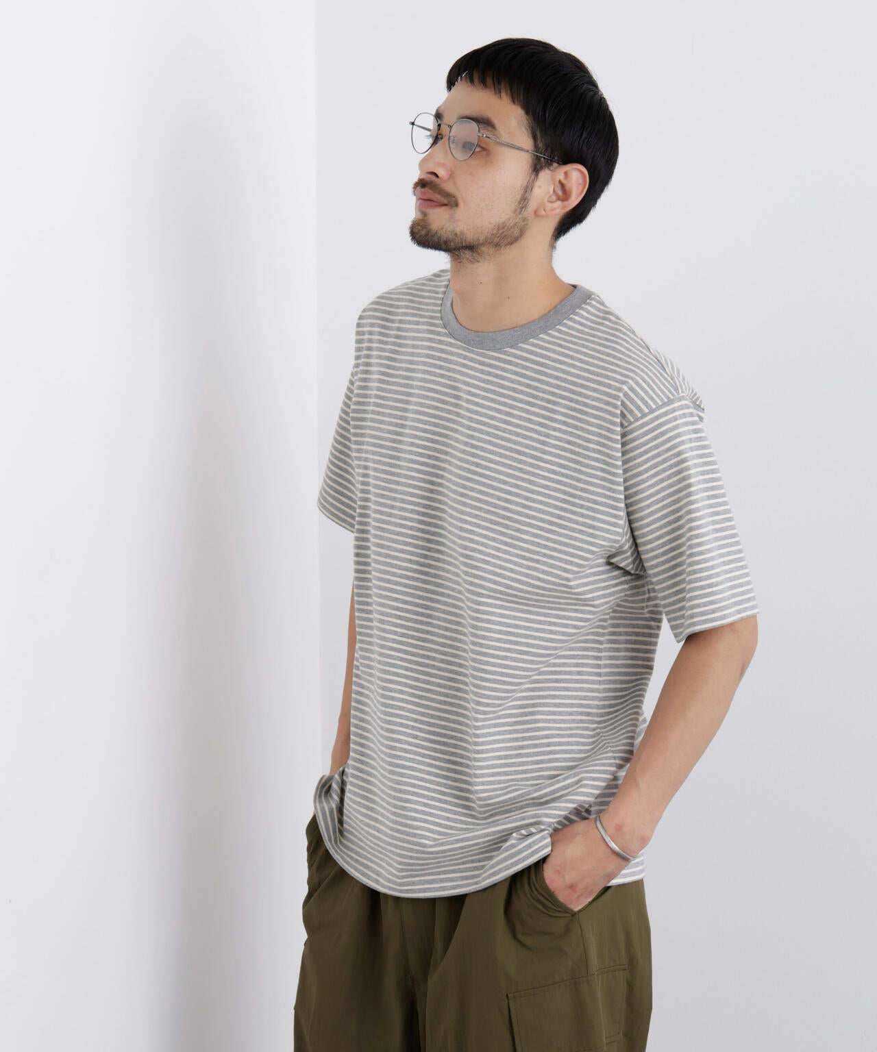 ボーダーTシャツ 半袖