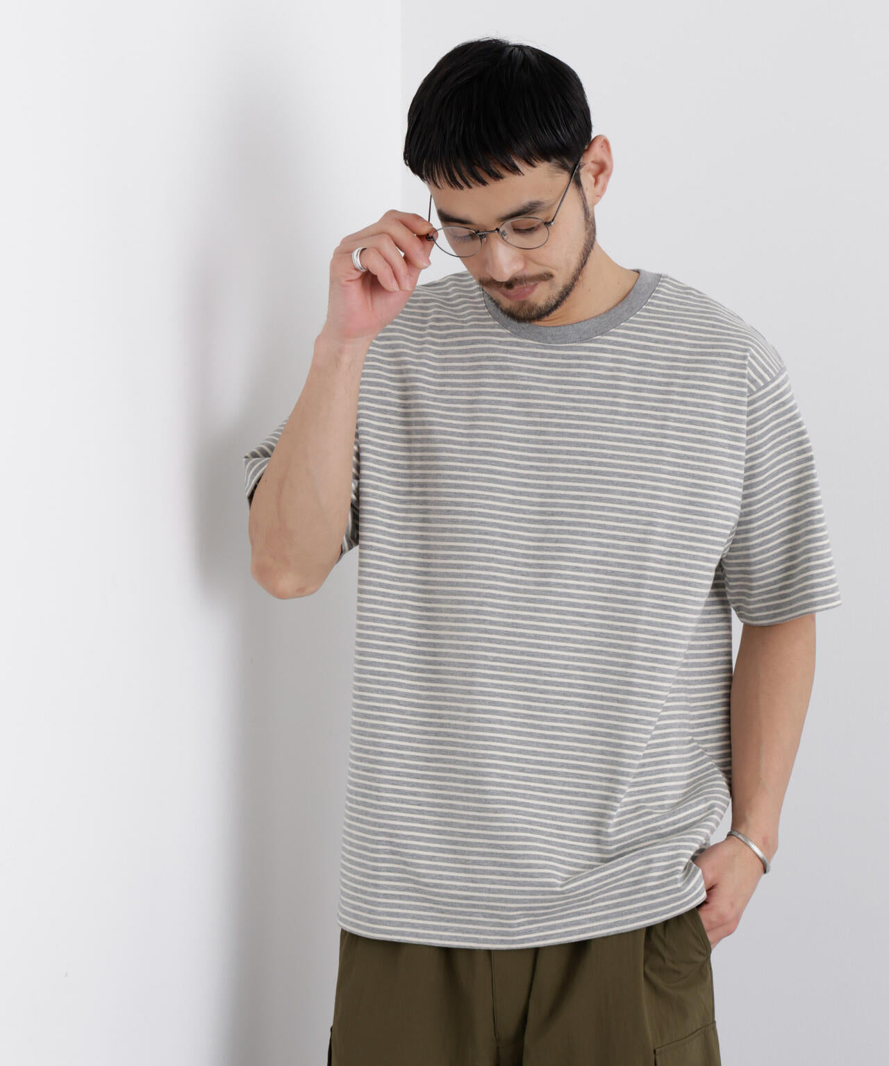 ボーダーTシャツ 半袖