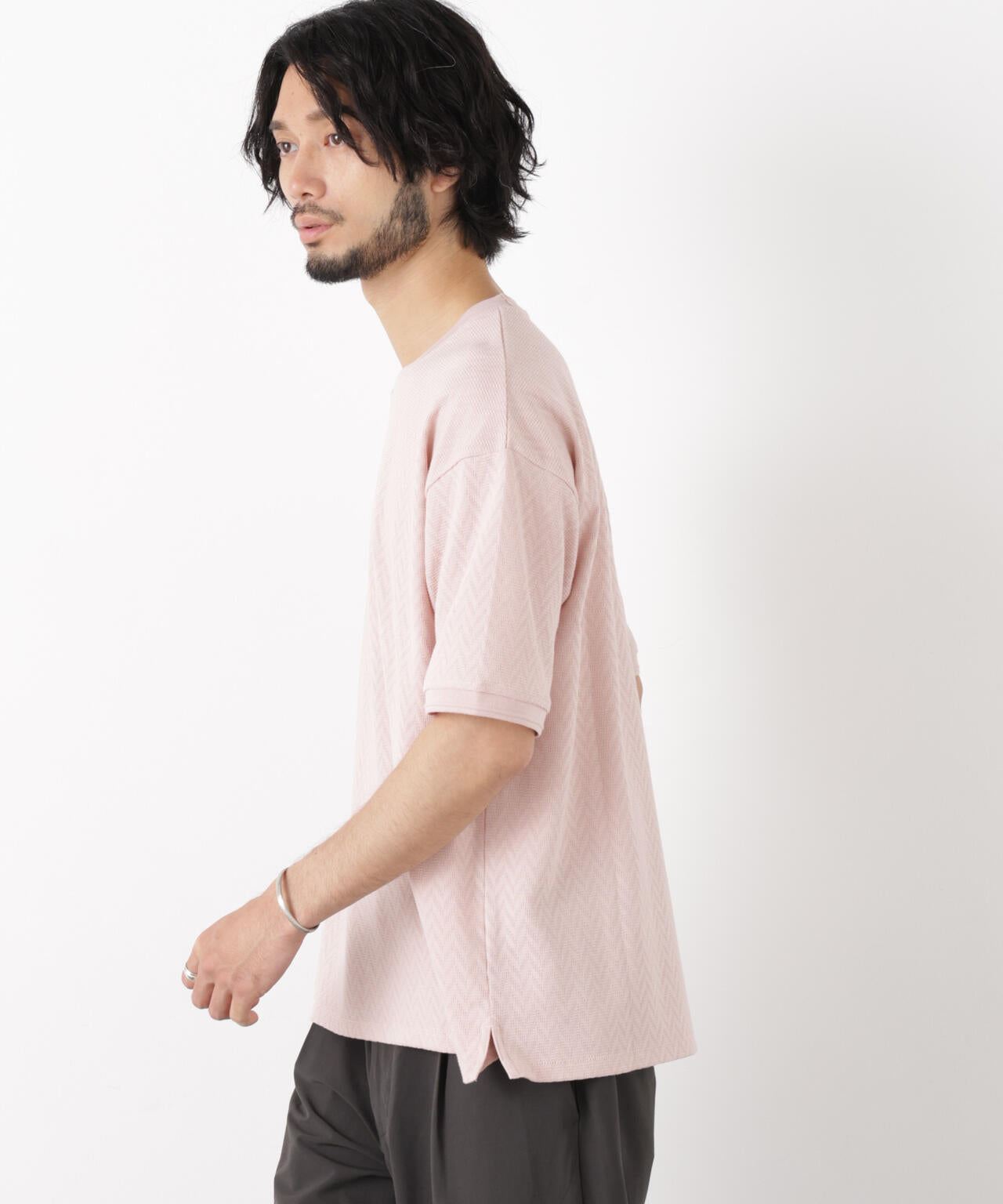 181cm　B:75 W:73 H:90 着用サイズ：L
