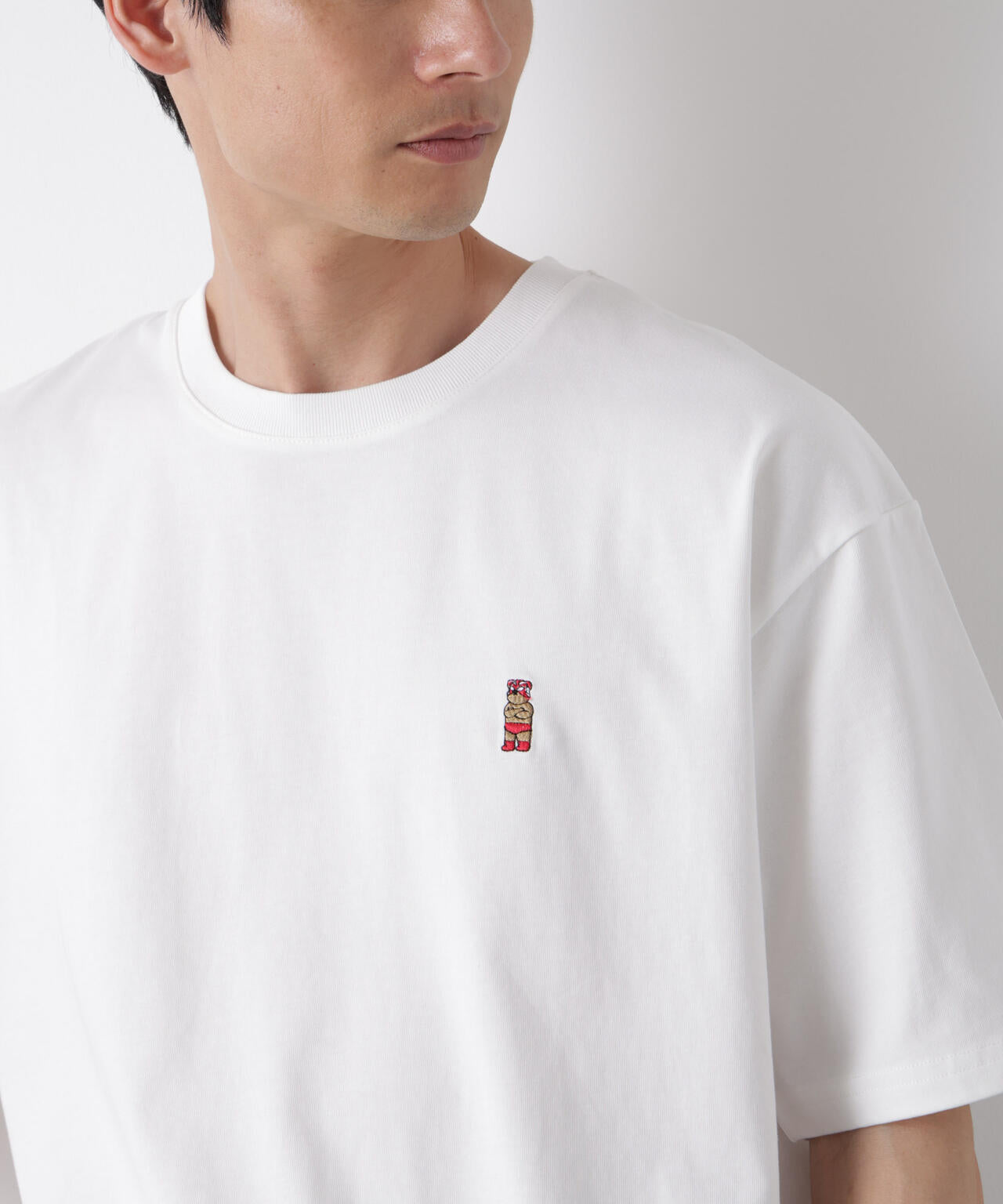 ナノベア ワイドTシャツ半袖 プロレス