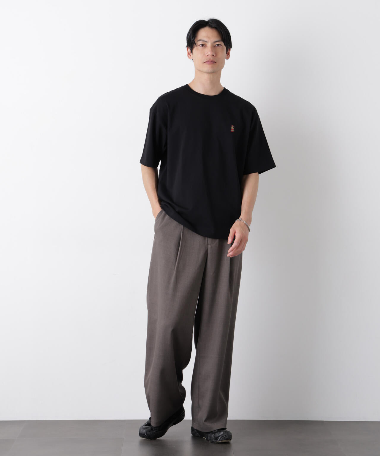 ナノベア ワイドTシャツ半袖 プロレス