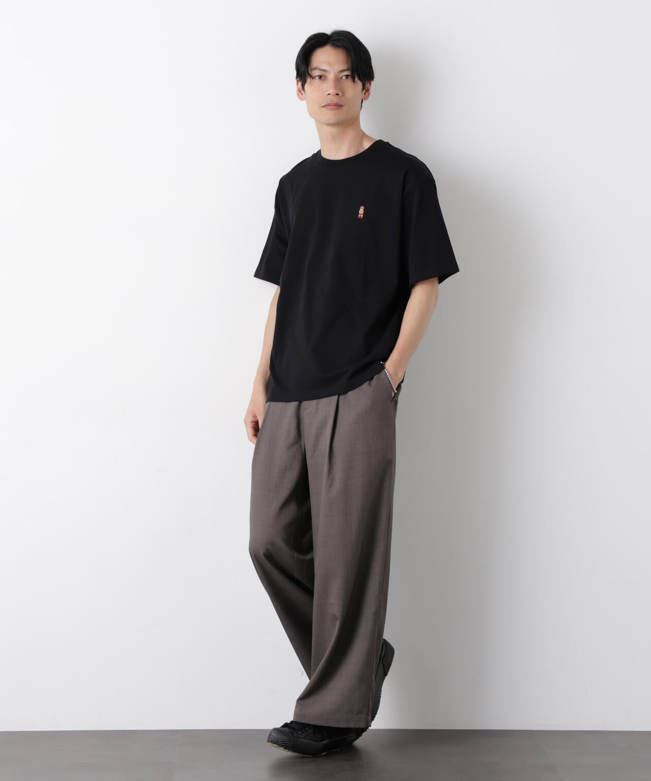 ナノベア ワイドTシャツ半袖 プロレス