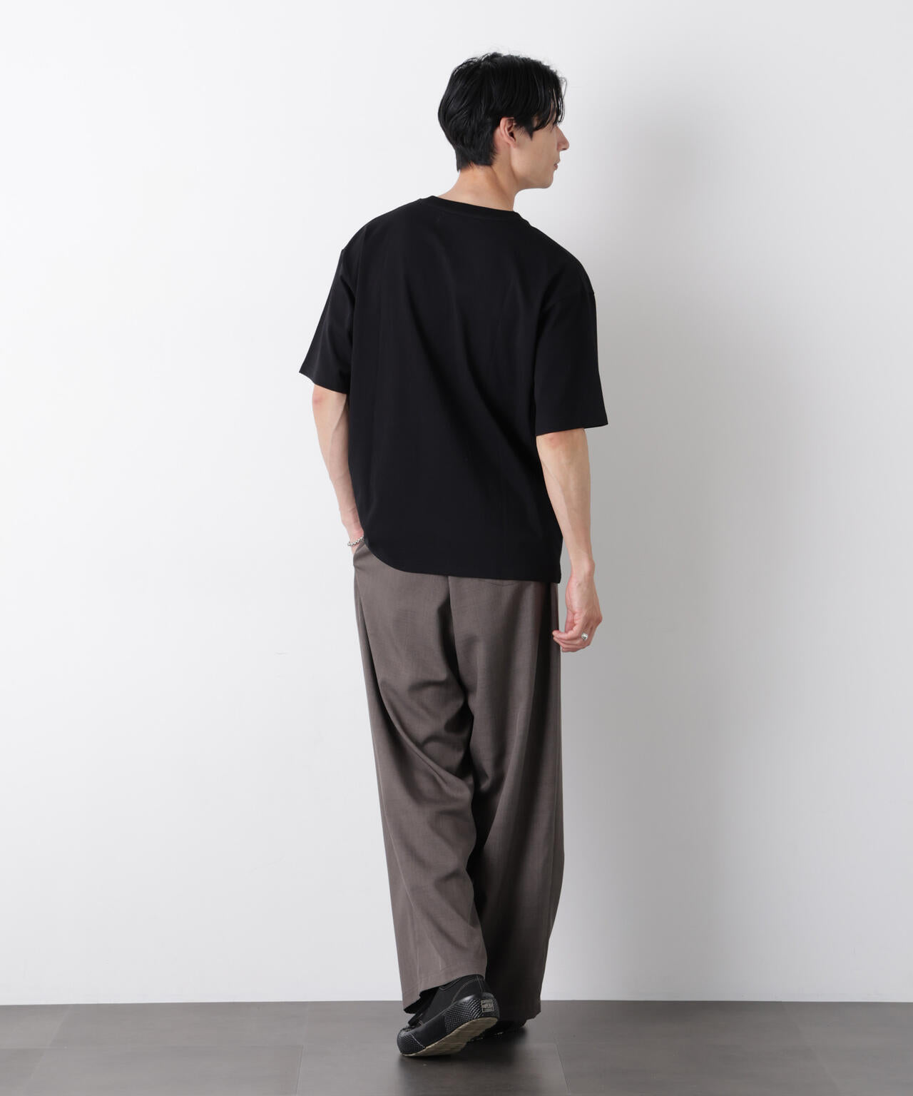 ナノベア ワイドTシャツ半袖 プロレス