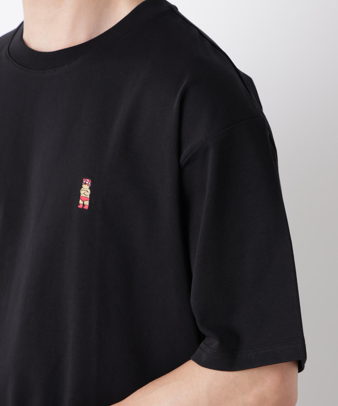 ナノベア ワイドTシャツ半袖 プロレス
