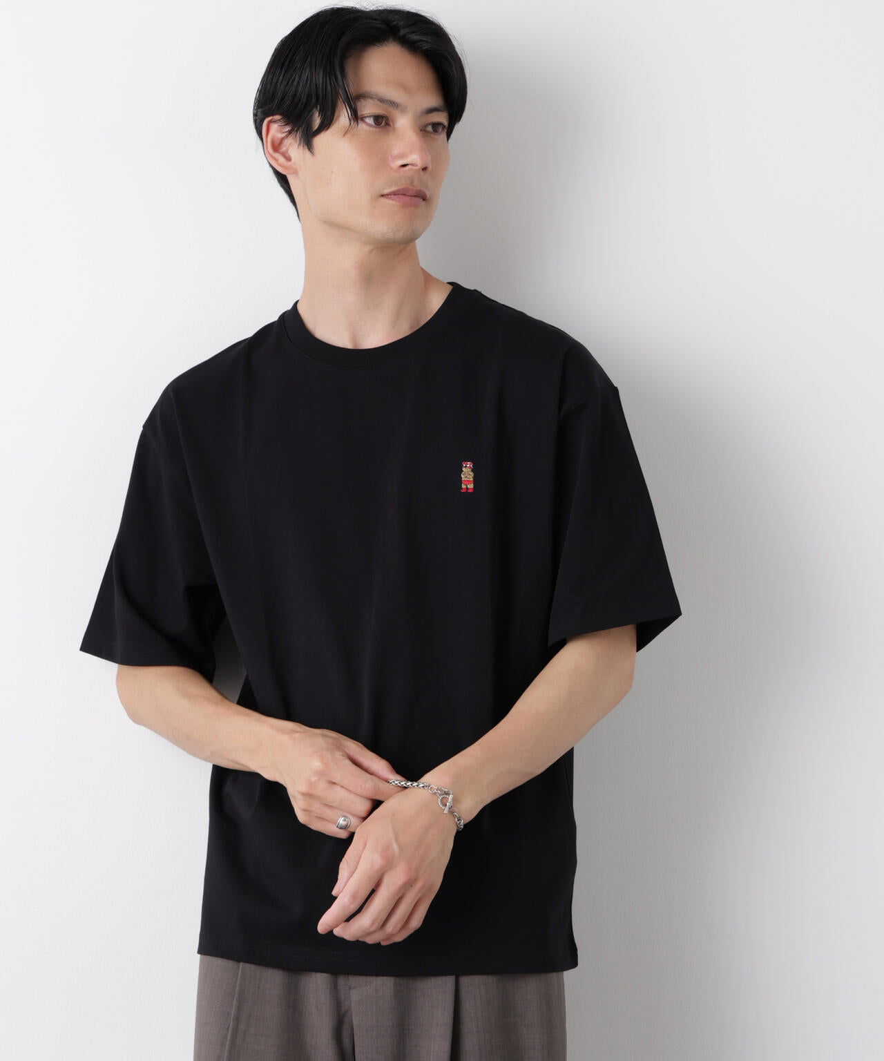 ナノベア ワイドTシャツ半袖 プロレス