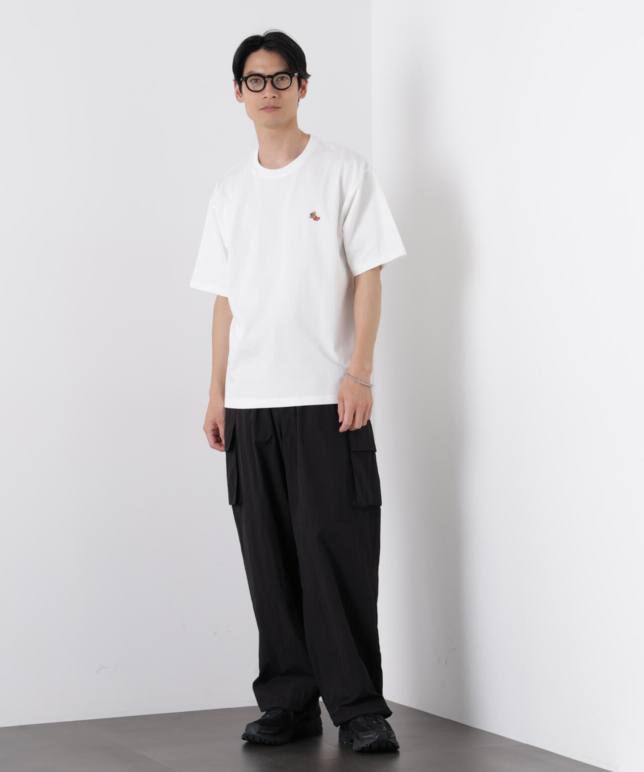 ナノベア ワイドTシャツ半袖 プロレス