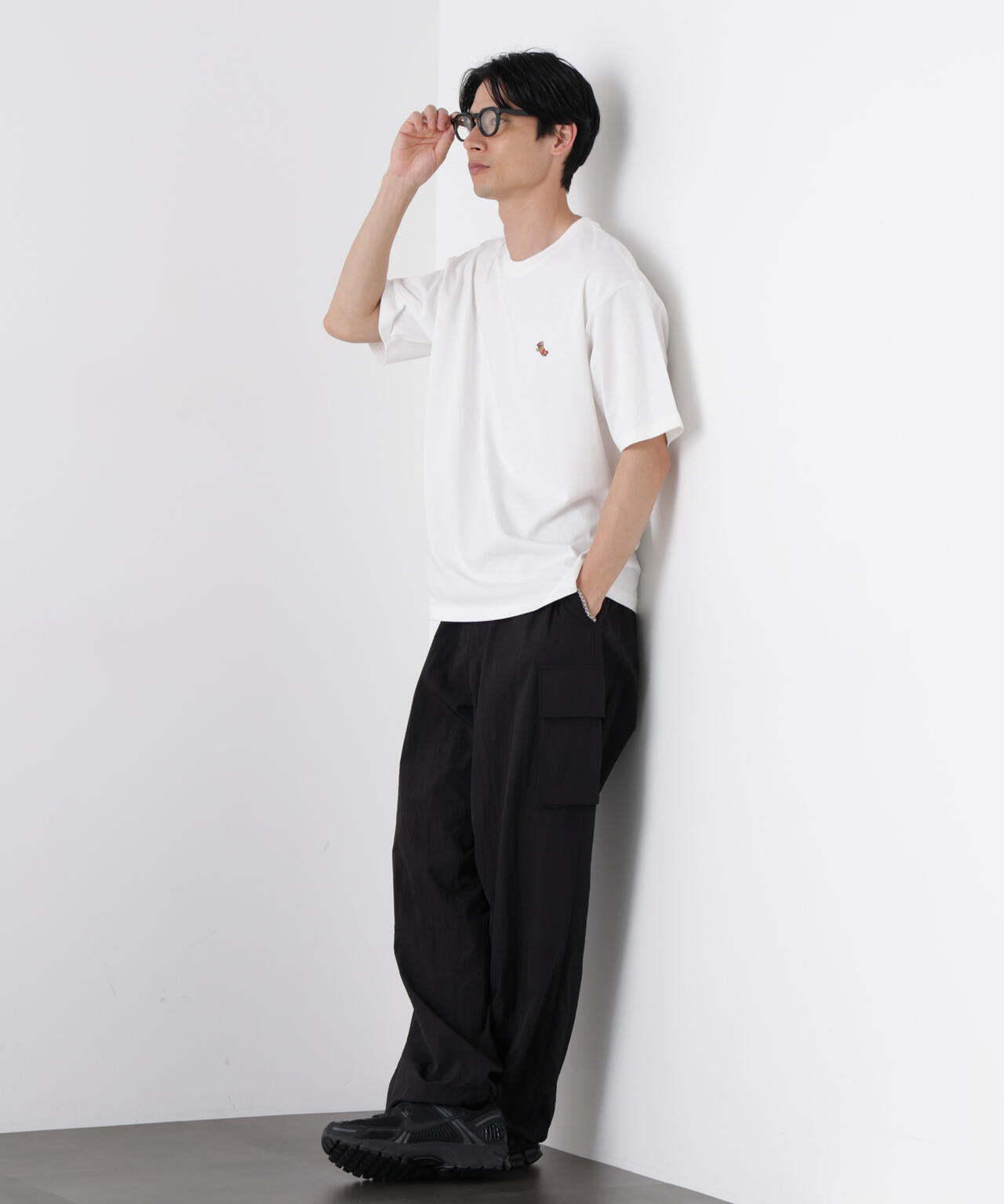 ナノベア ワイドTシャツ半袖 プロレス
