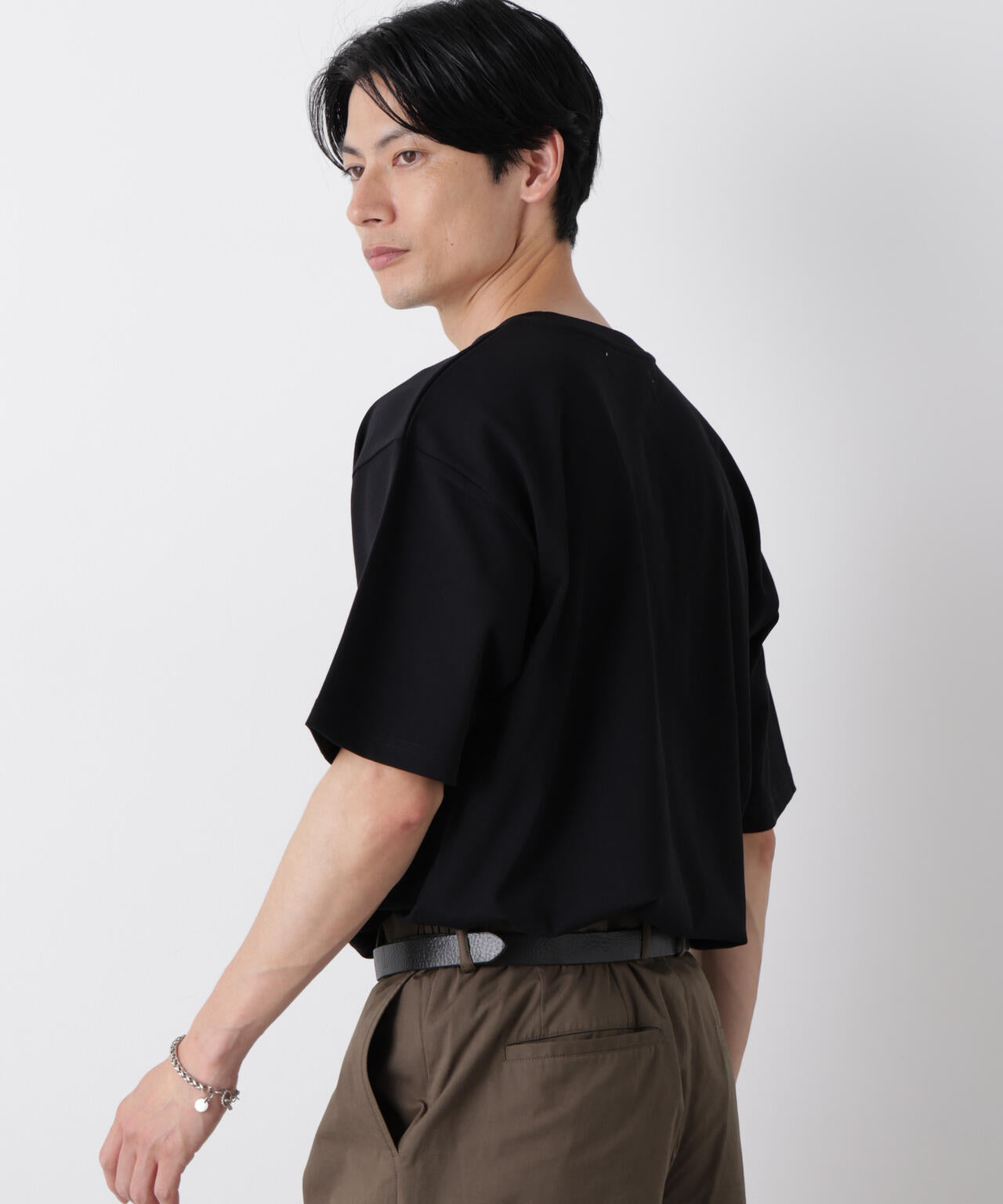 ナノベア ワイドTシャツ半袖 プロレス