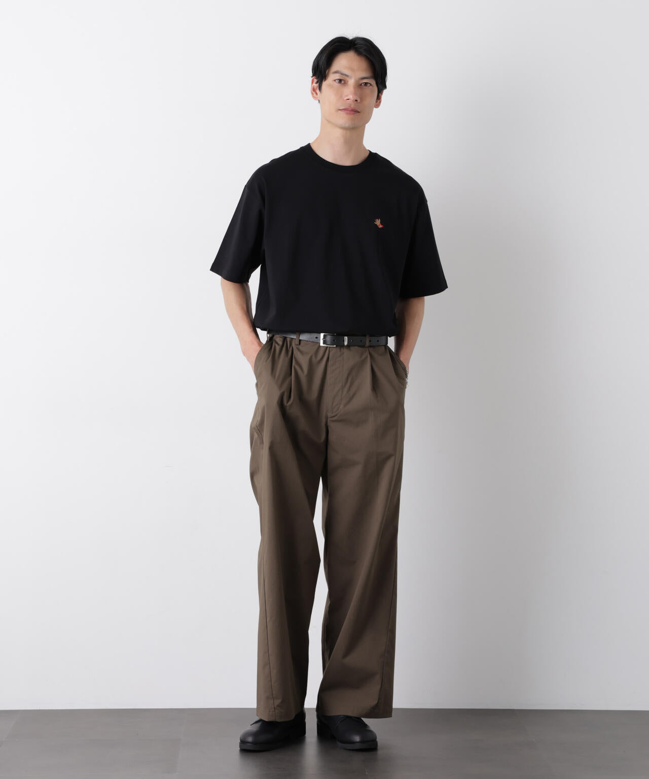 ナノベア ワイドTシャツ半袖 プロレス