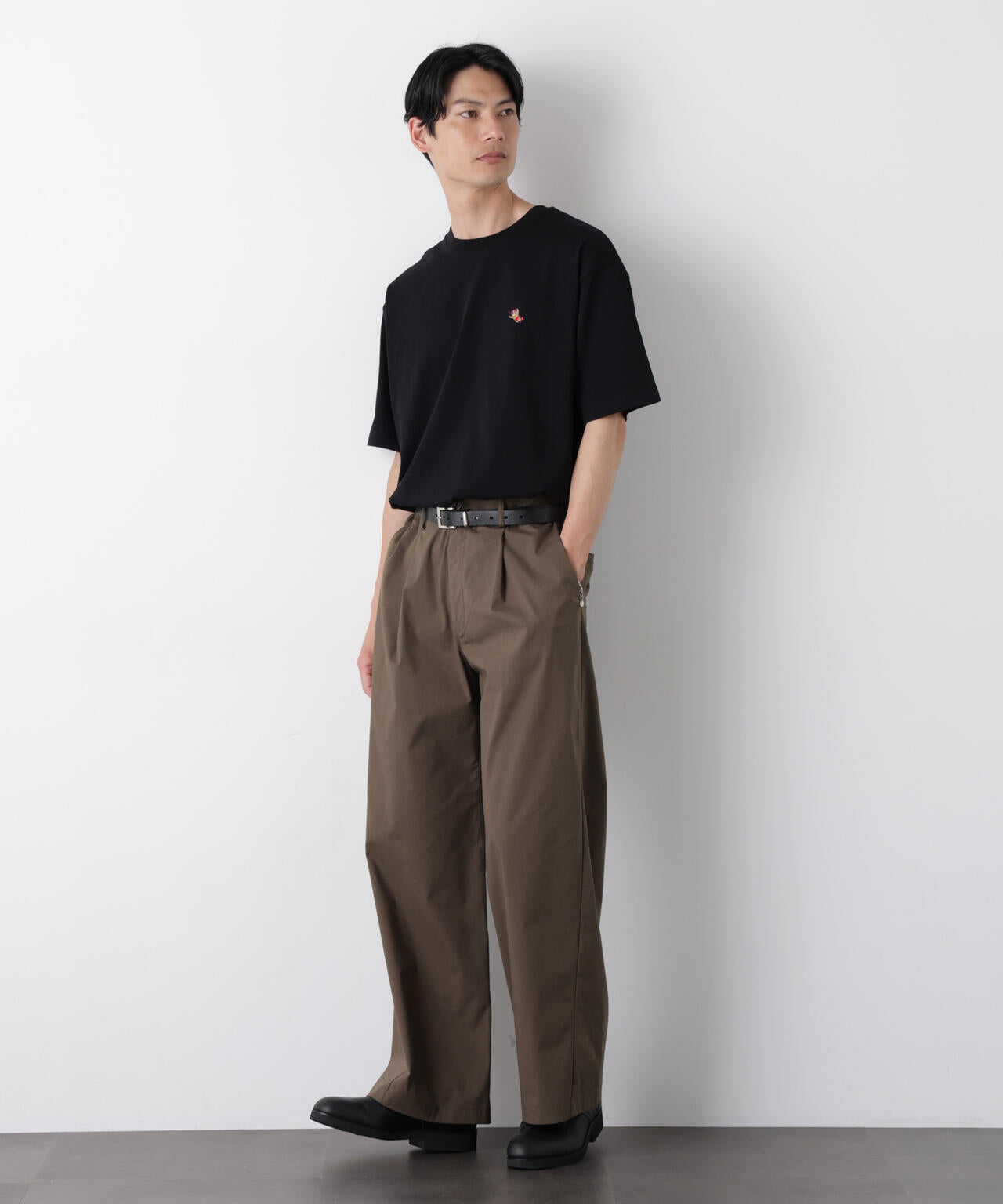 ナノベア ワイドTシャツ半袖 プロレス