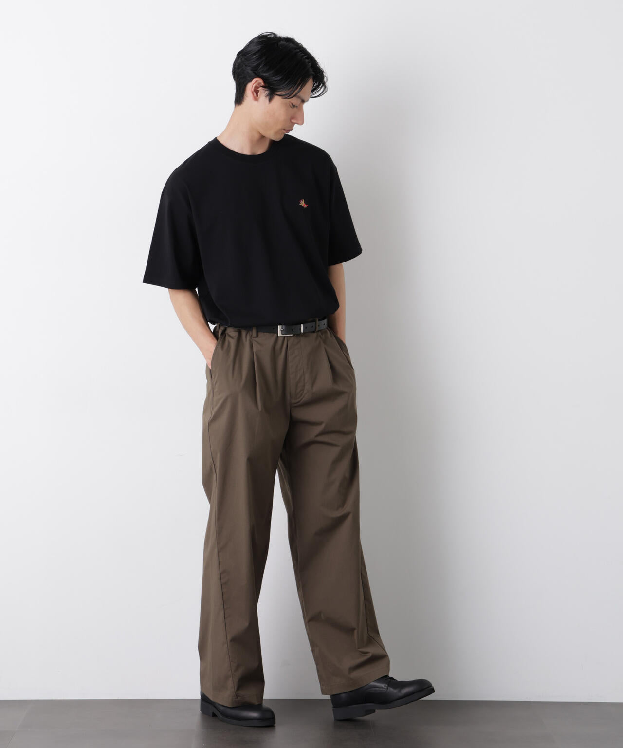 ナノベア ワイドTシャツ半袖 プロレス