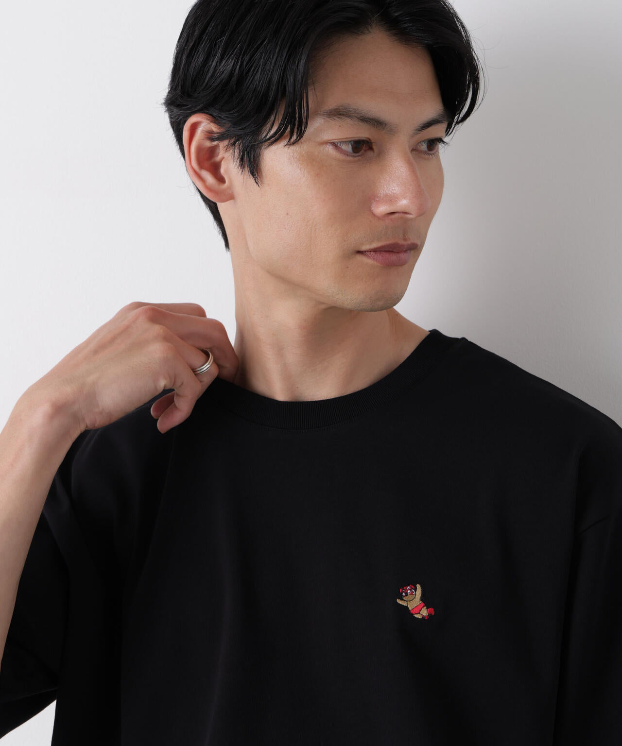 ナノベア ワイドTシャツ半袖 プロレス