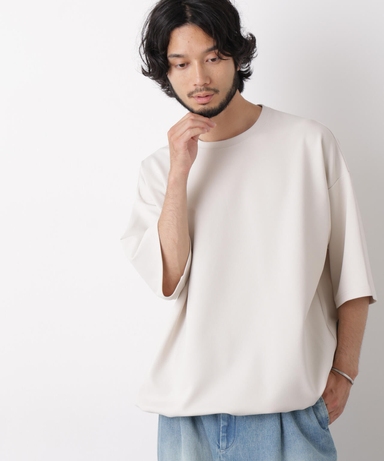 181cm　B:75 W:73 H:90 着用サイズ：L