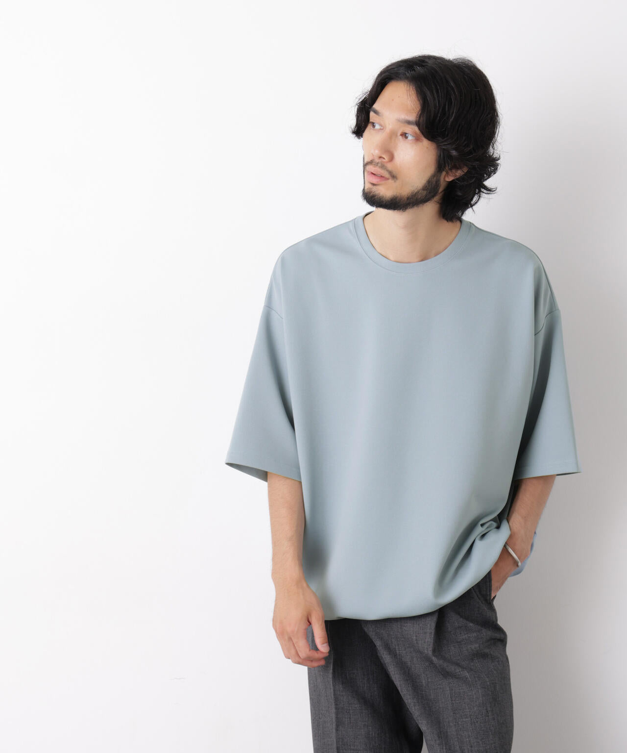 181cm　B:75 W:73 H:90 着用サイズ：L