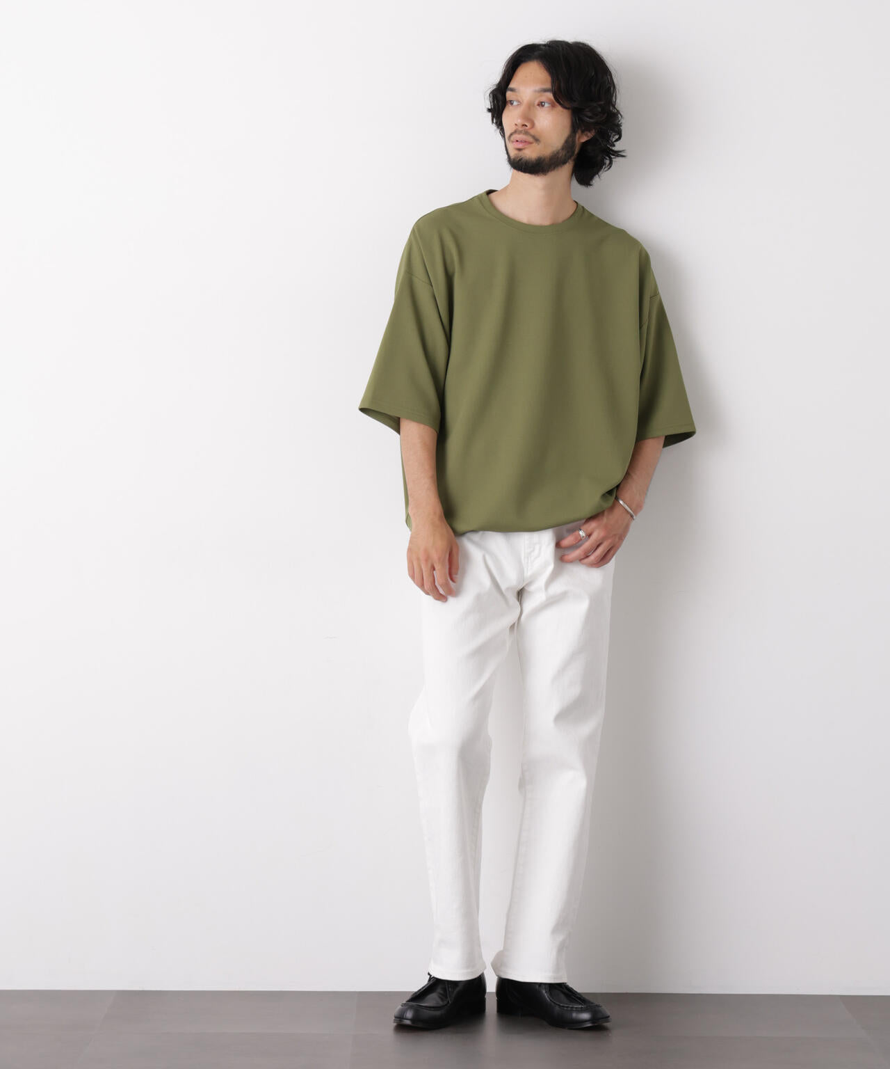 オーバーサイズ ブークレビッグTシャツ 半袖