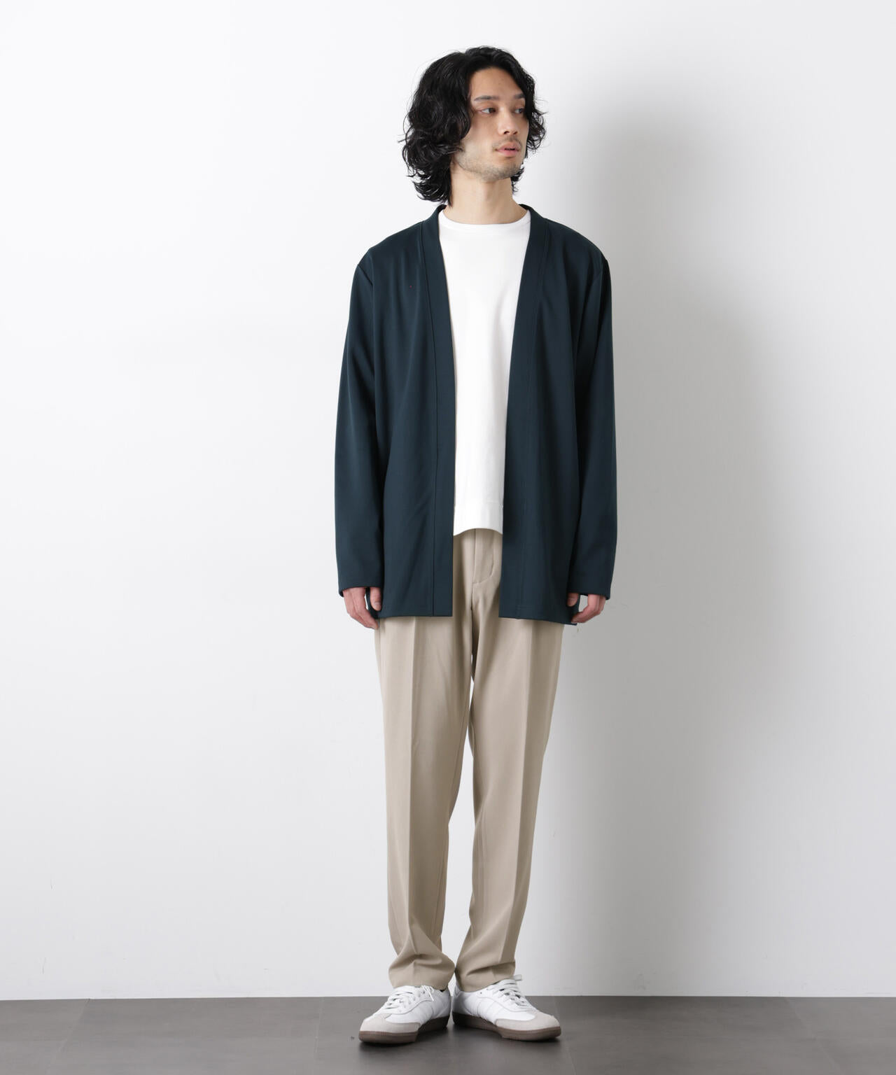ALWAYS EASY ワンタックスラックス（セットアップ可）