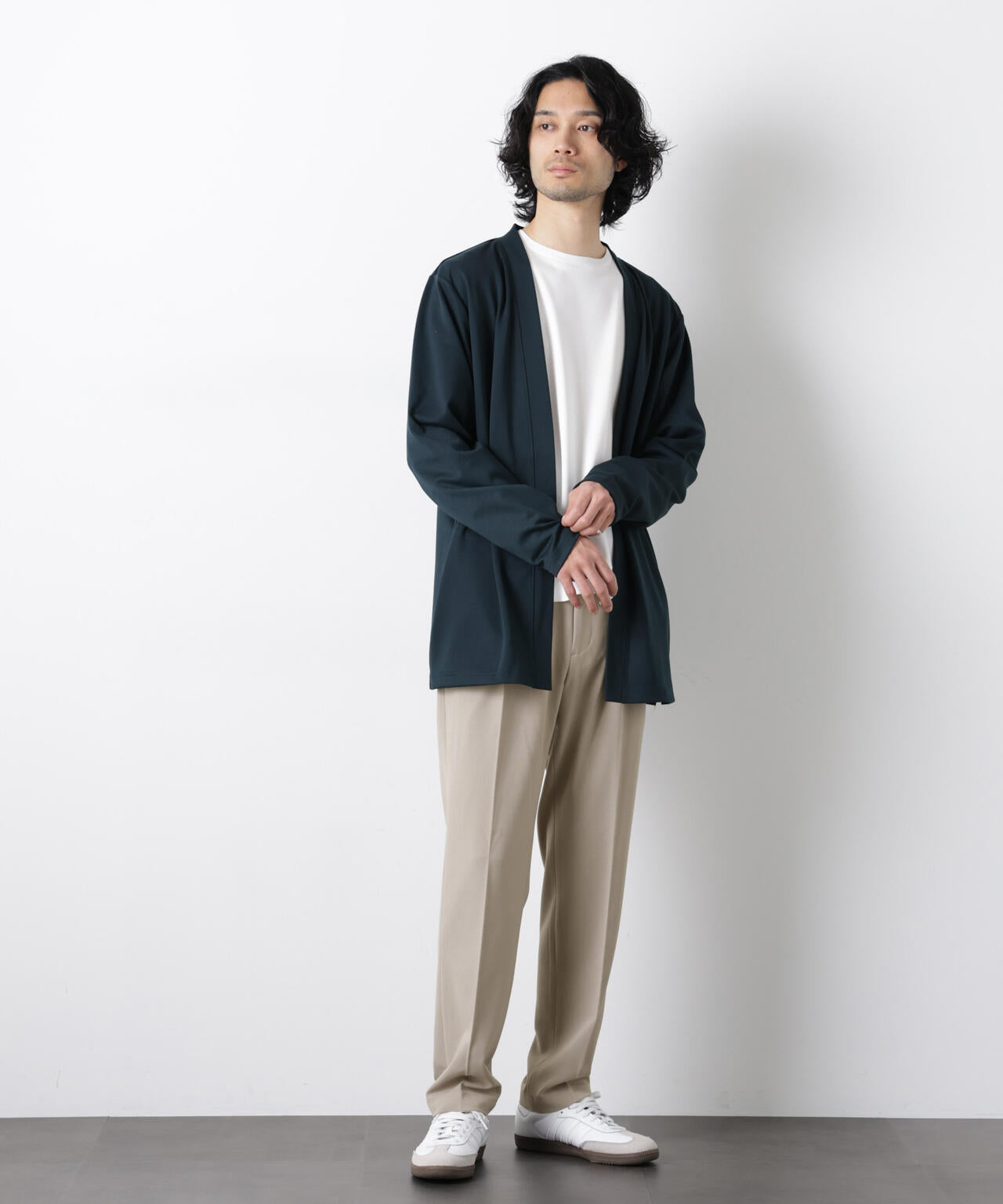 ALWAYS EASY ワンタックスラックス（セットアップ可）
