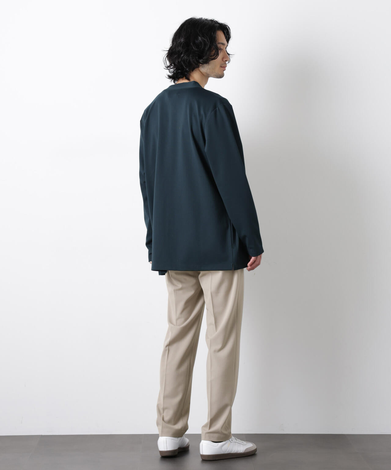 ALWAYS EASY ワンタックスラックス（セットアップ可）