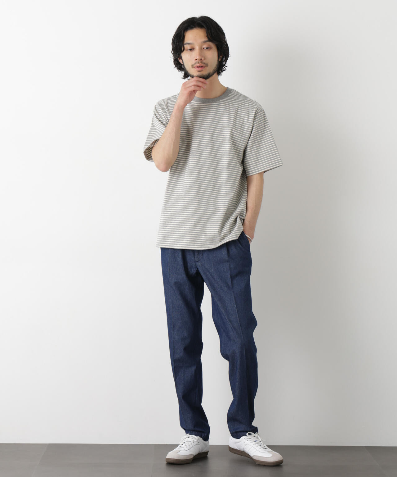 デニムスラックス