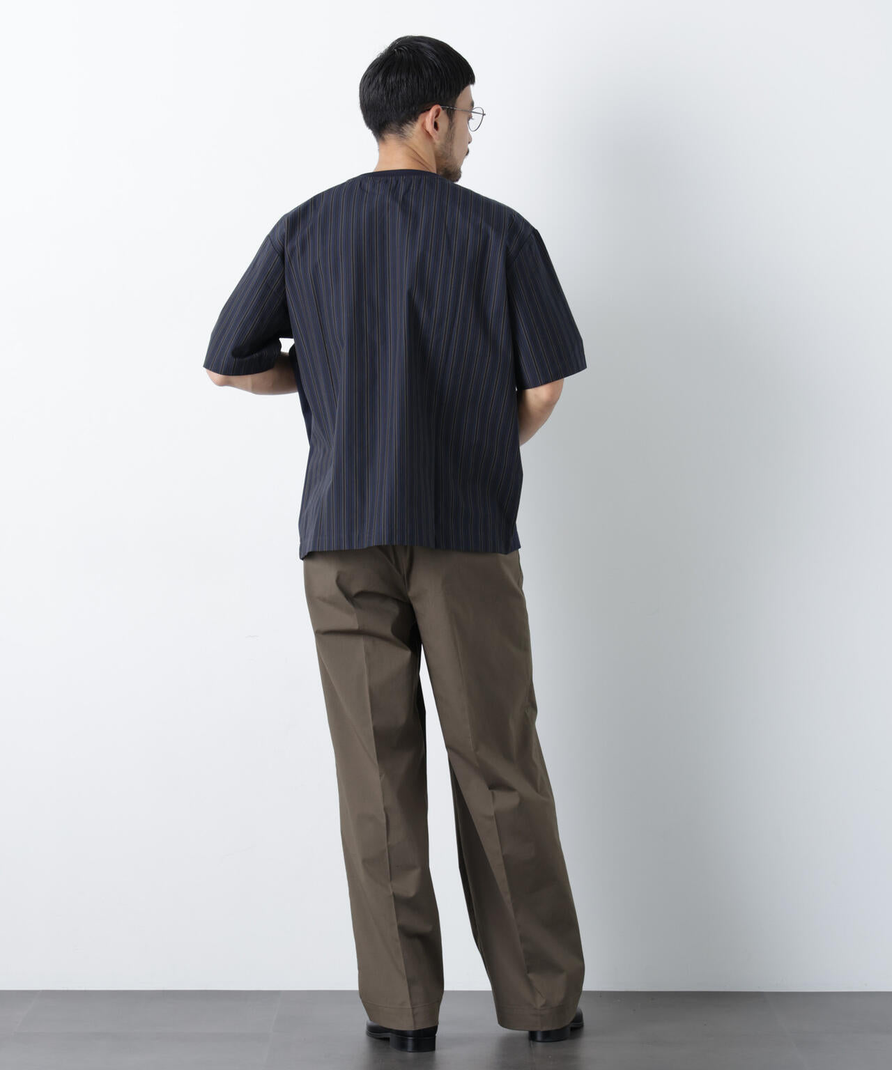 COOLMAX (R) 2タックワイドスラックス