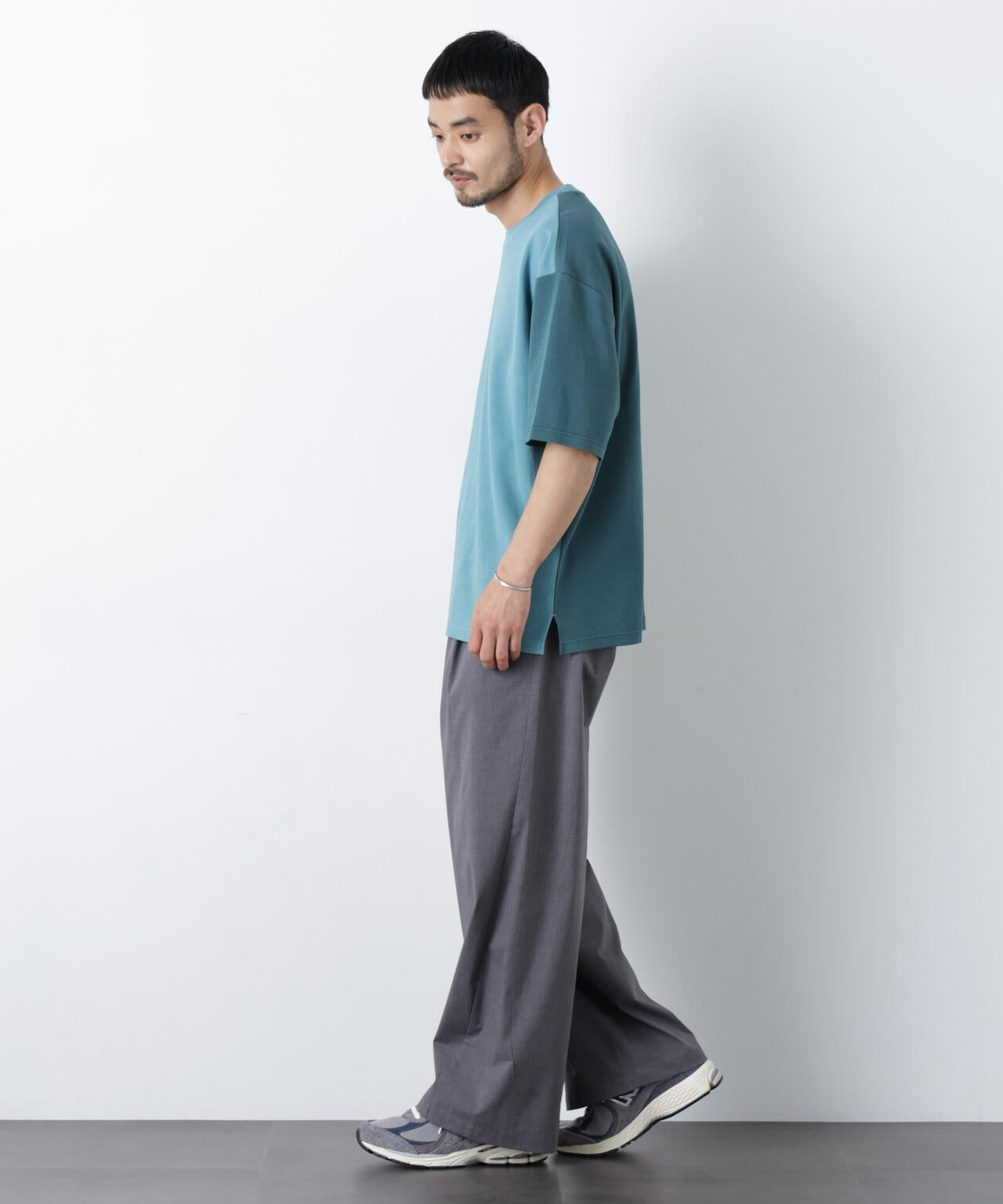 COOLMAX (R) バギーストレートスラックス