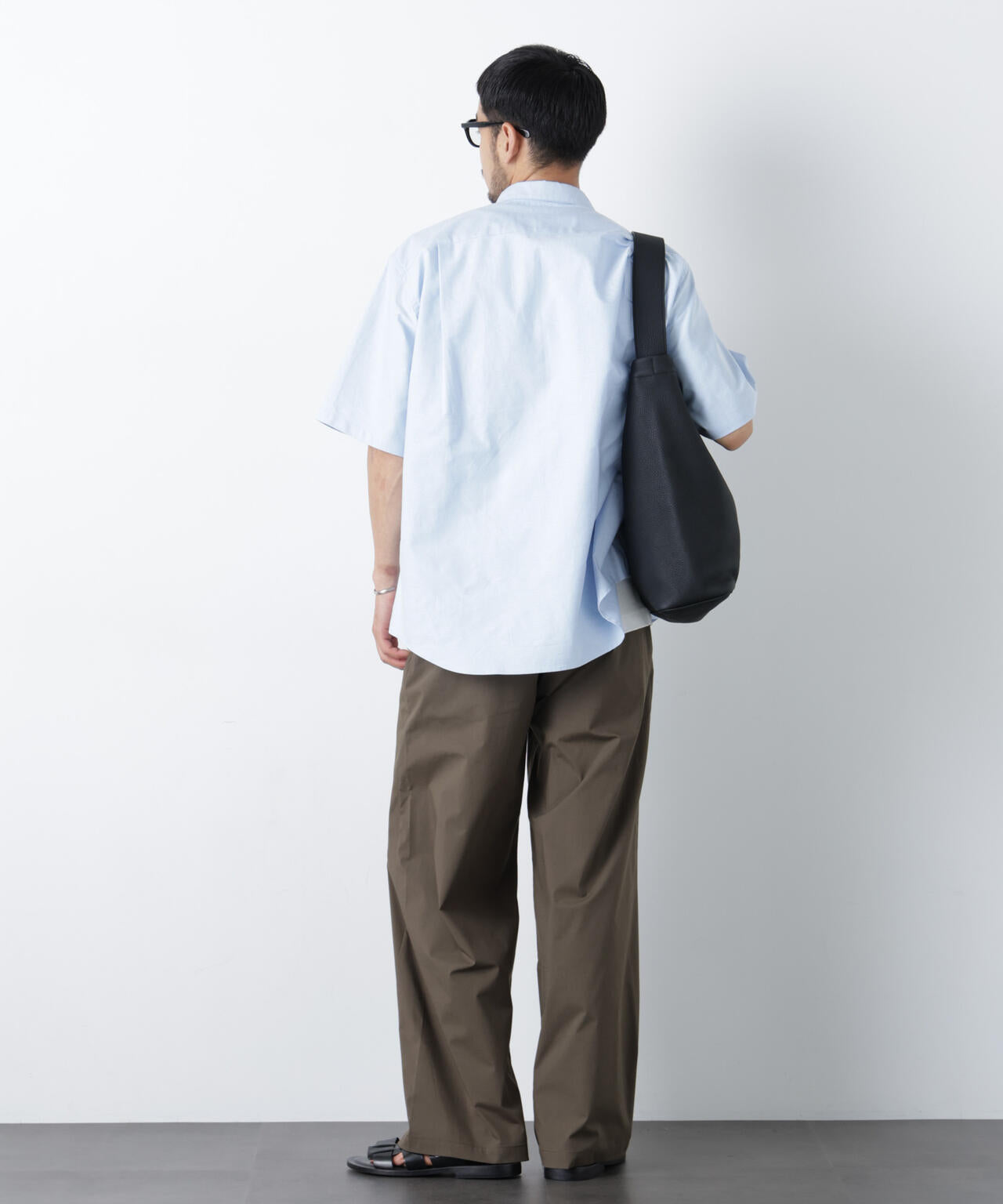 COOLMAX (R) バギーストレートスラックス