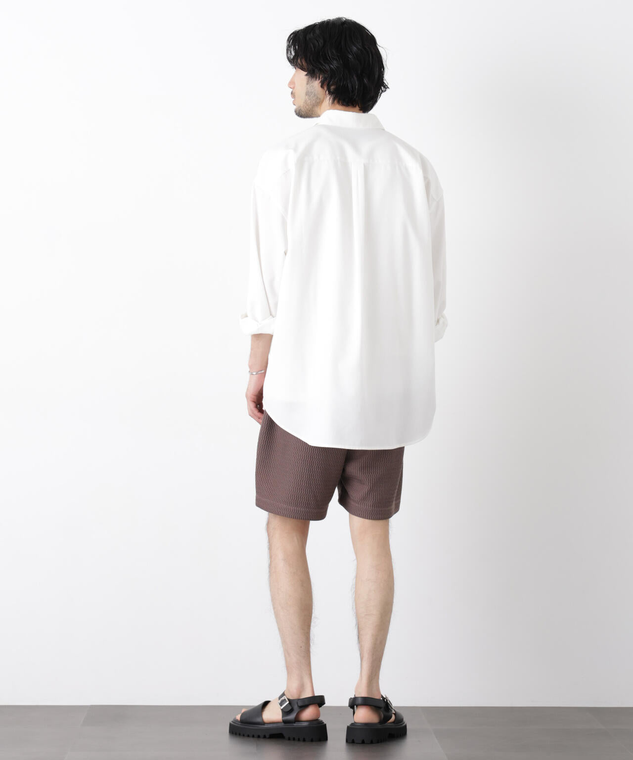 ジャガードニットソーショートパンツ（セットアップ可）