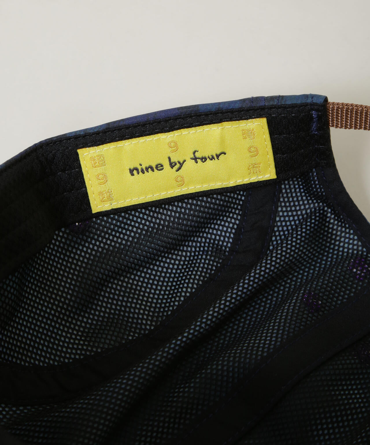 nine by four/94 WR PE-POPLIN PRINT 4P CAP