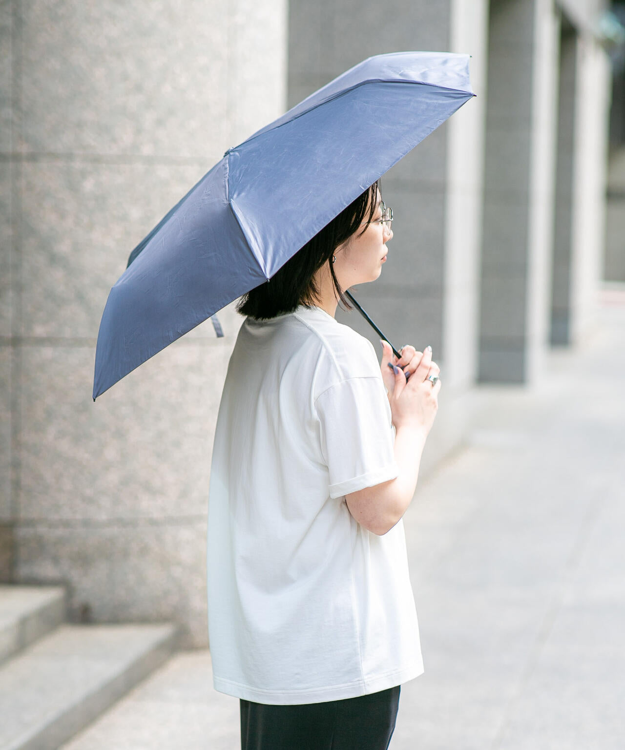 WEB限定/晴雨兼用 折りたたみ傘(撥水/遮光/UVカット)
