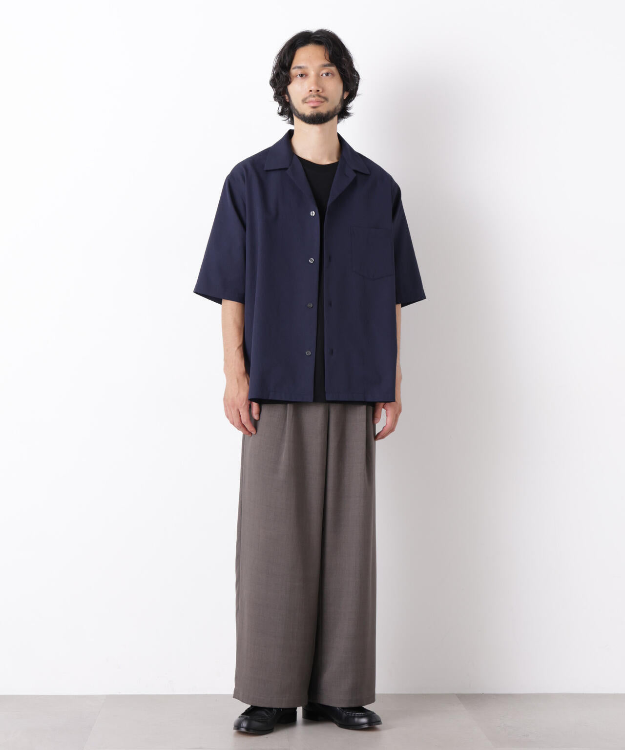 ハイツイストドライシャツ 半袖(セットアップ可)