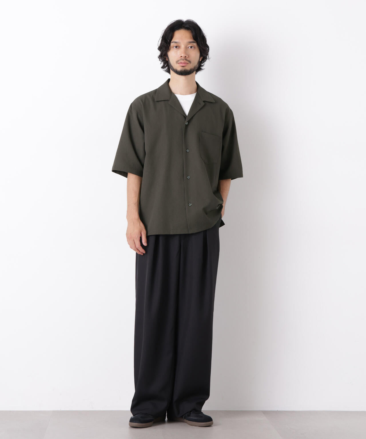 ハイツイストドライシャツ 半袖(セットアップ可)